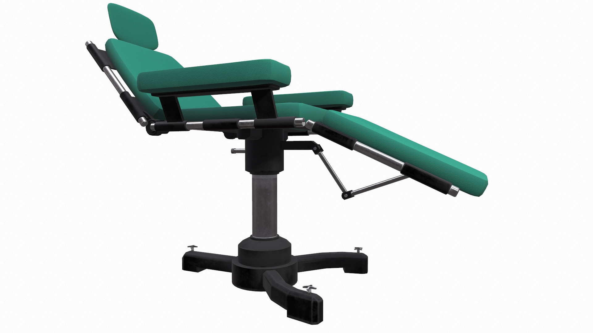 Surgery Chair Low Poly Low-poly 3D model_21