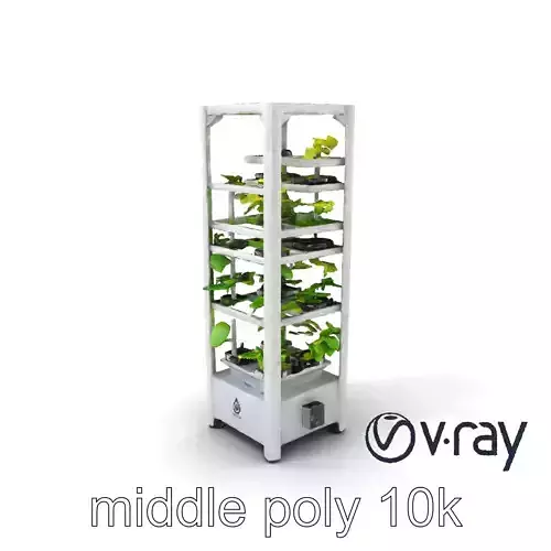 Modular Tower Farming Unit model pack