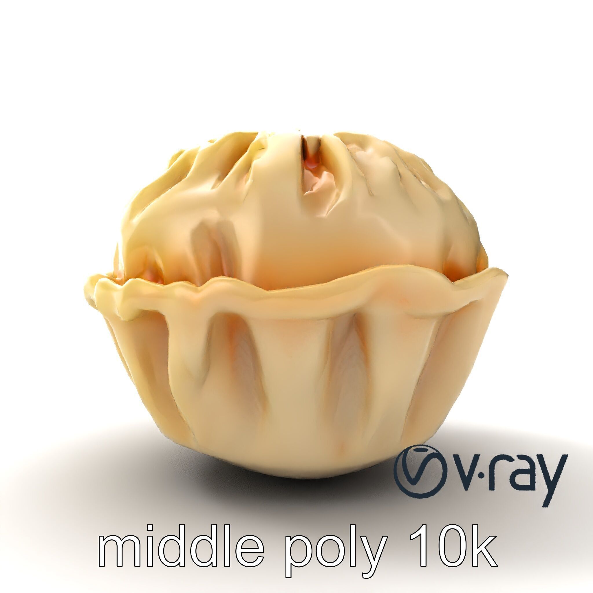 Steamed Baozi Dumpling 3D Model Pack Low-poly 3D model_19