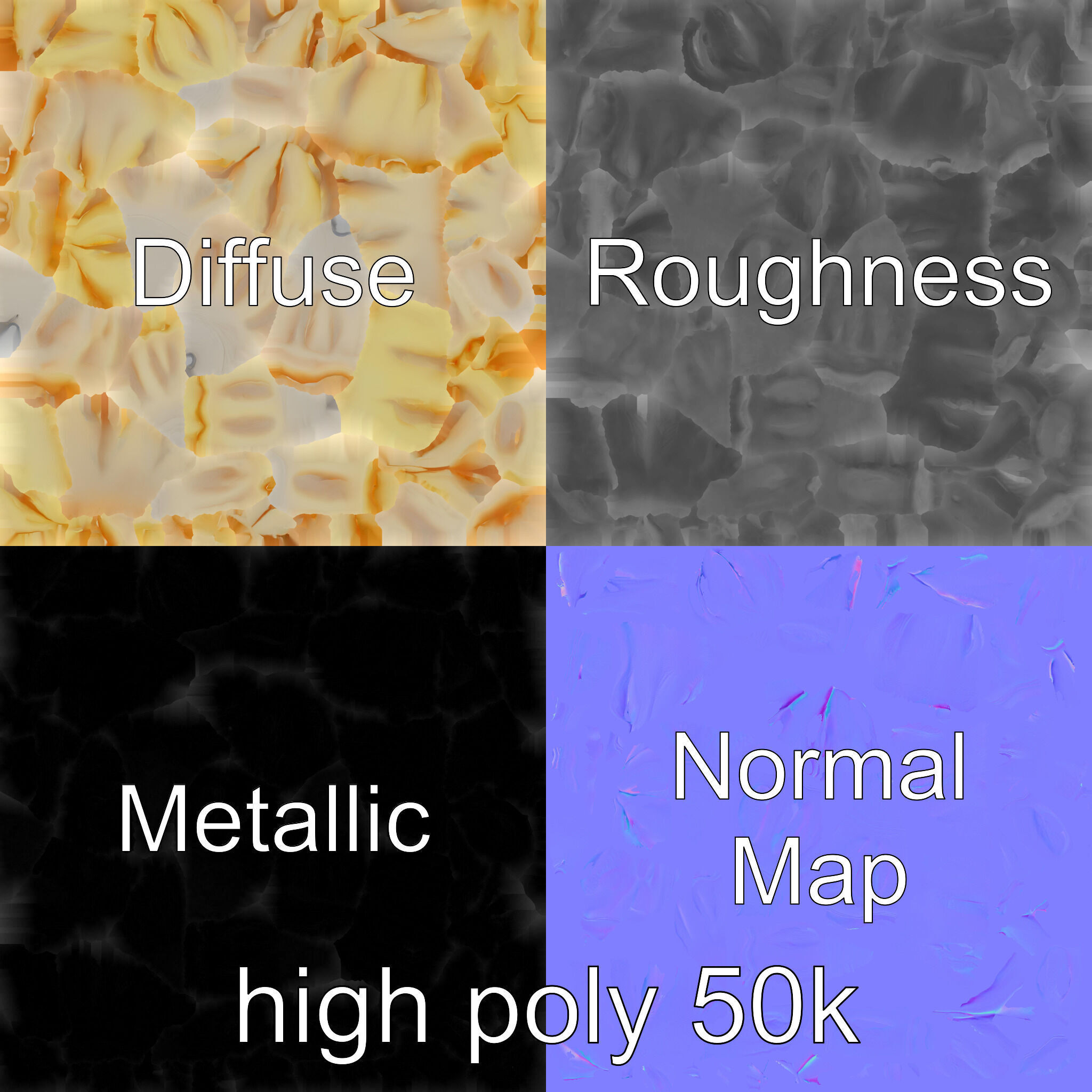 Steamed Baozi Dumpling 3D Model Pack Low-poly 3D model_3