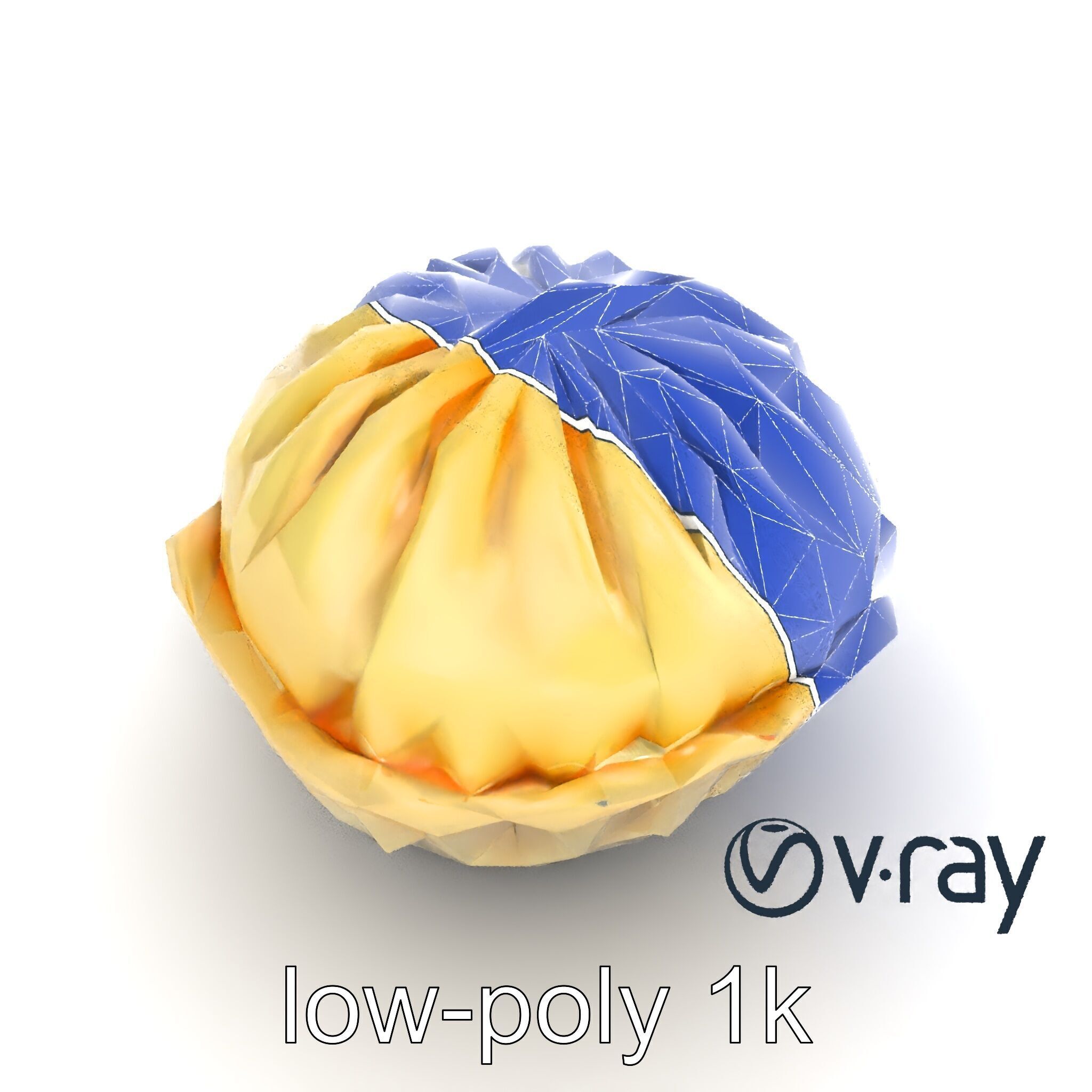 Steamed Baozi Dumpling 3D Model Pack Low-poly 3D model_15