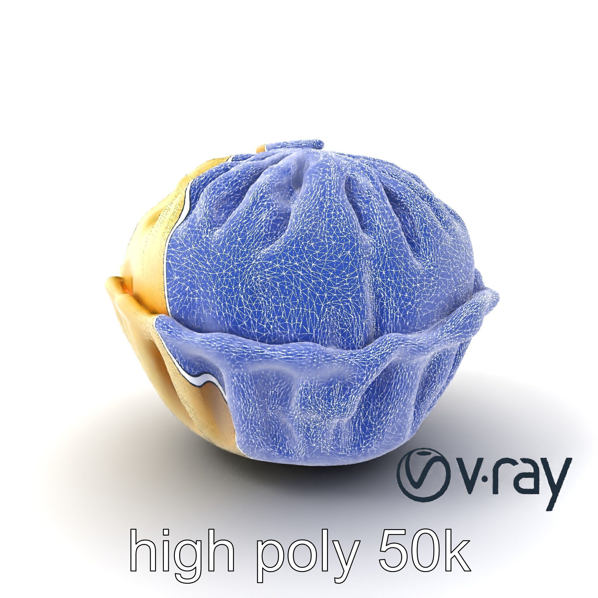 Steamed Baozi Dumpling 3D Model Pack Low-poly 3D model_10