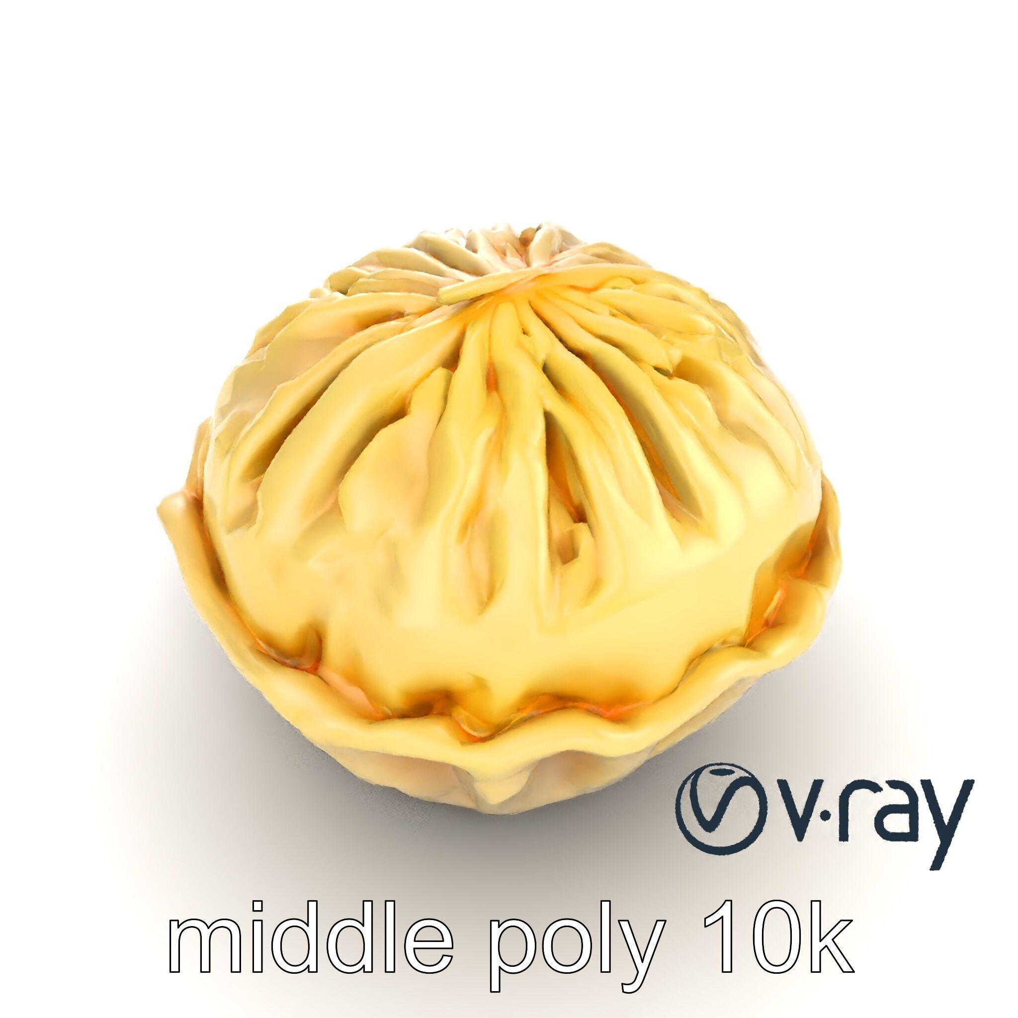 Steamed Baozi Dumpling 3D Model Pack Low-poly 3D model_23