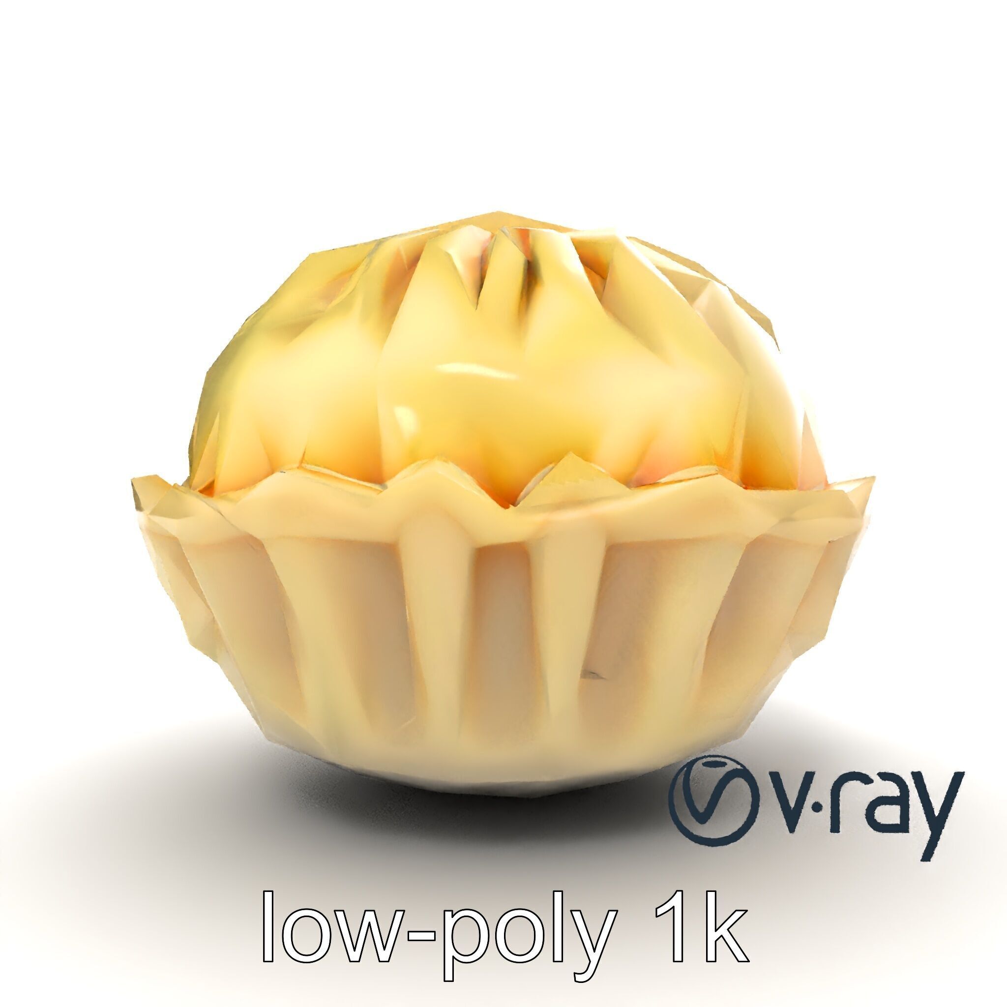 Steamed Baozi Dumpling 3D Model Pack Low-poly 3D model_20