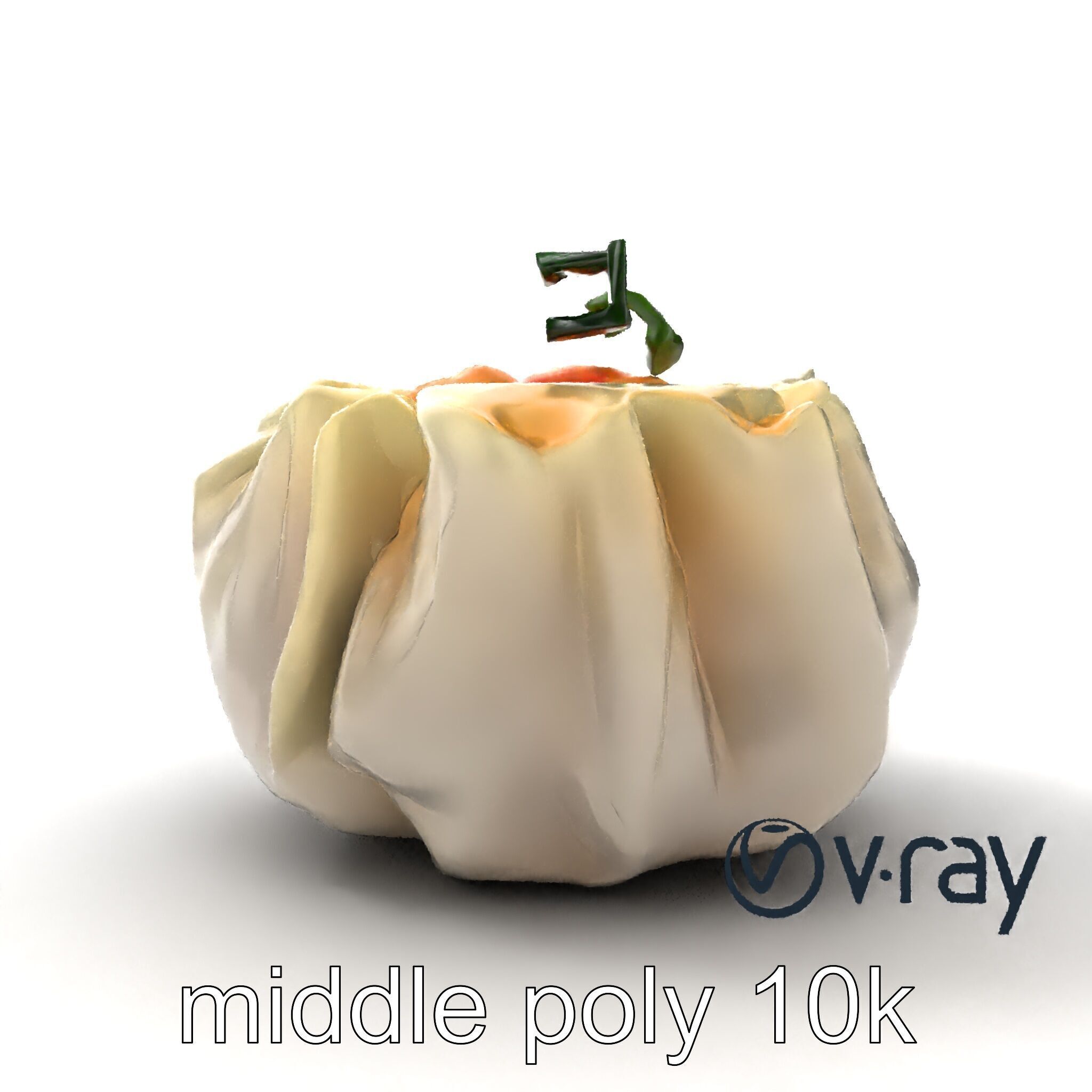 Elegant Shrimp Dimsum Bamboo Steamer Style model pack Low-poly 3D model_17