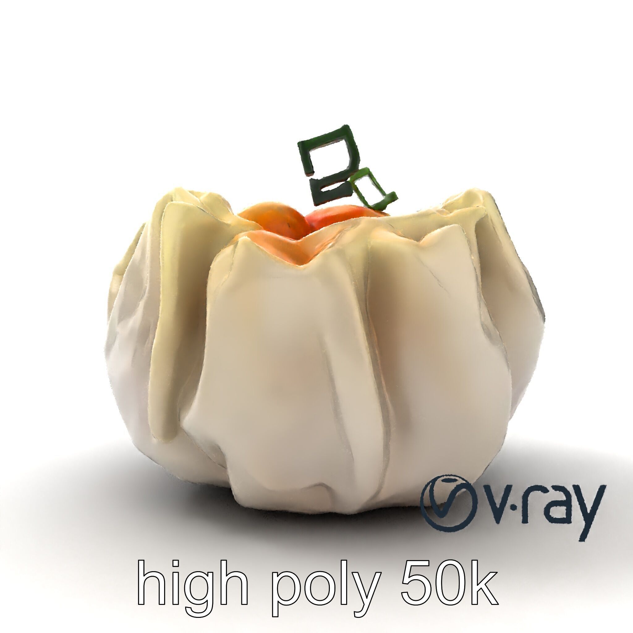 Elegant Shrimp Dimsum Bamboo Steamer Style model pack Low-poly 3D model_15