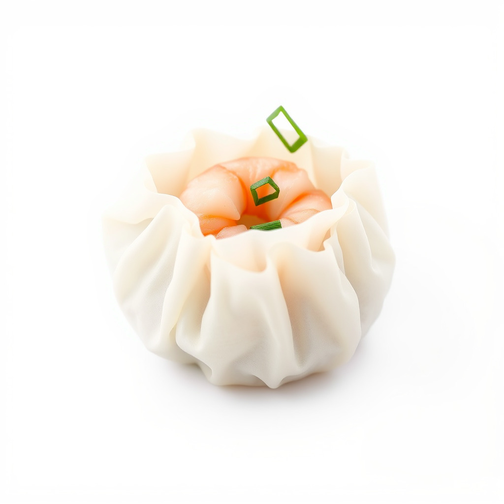 Elegant Shrimp Dimsum Bamboo Steamer Style model pack Low-poly 3D model_4