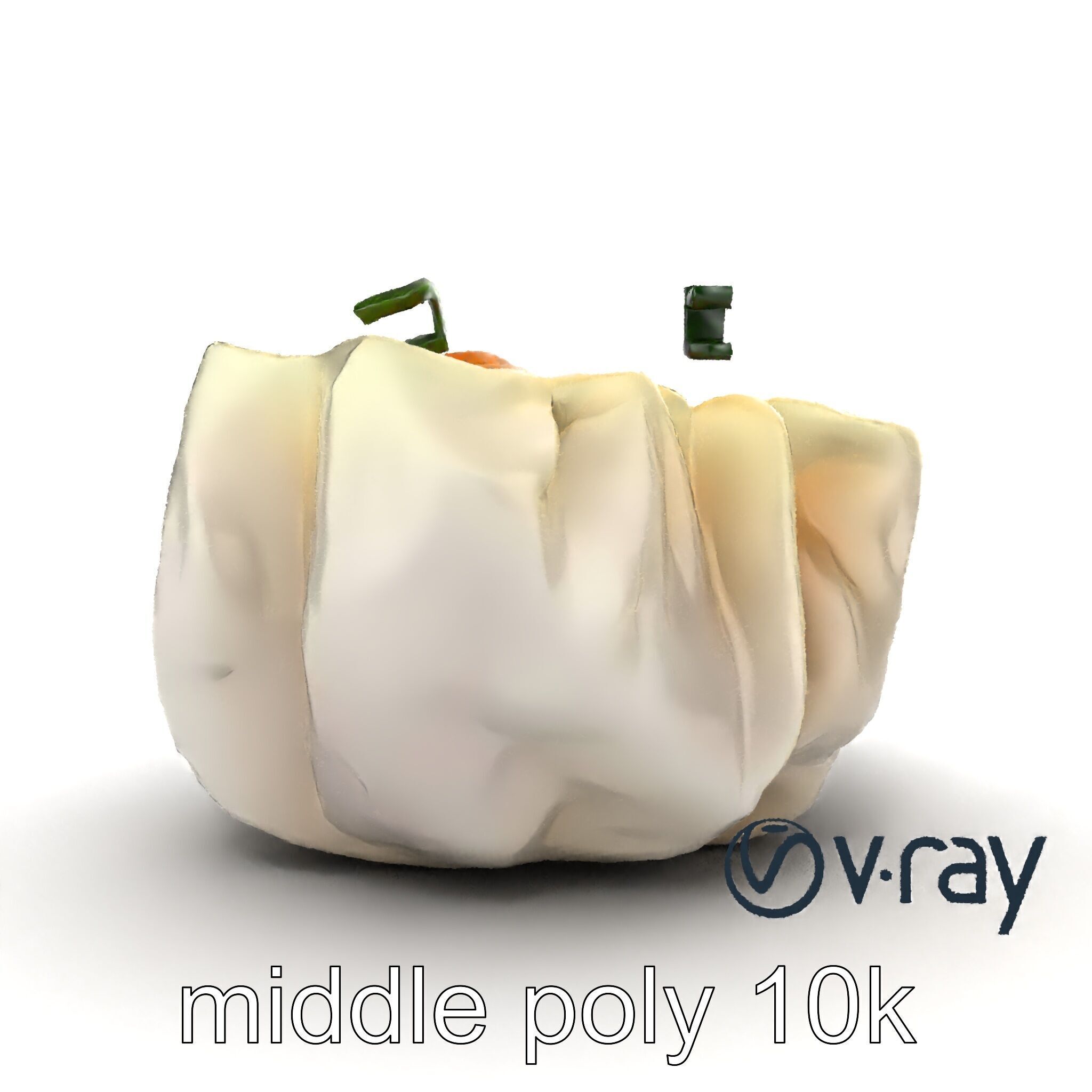 Elegant Shrimp Dimsum Bamboo Steamer Style model pack Low-poly 3D model_18