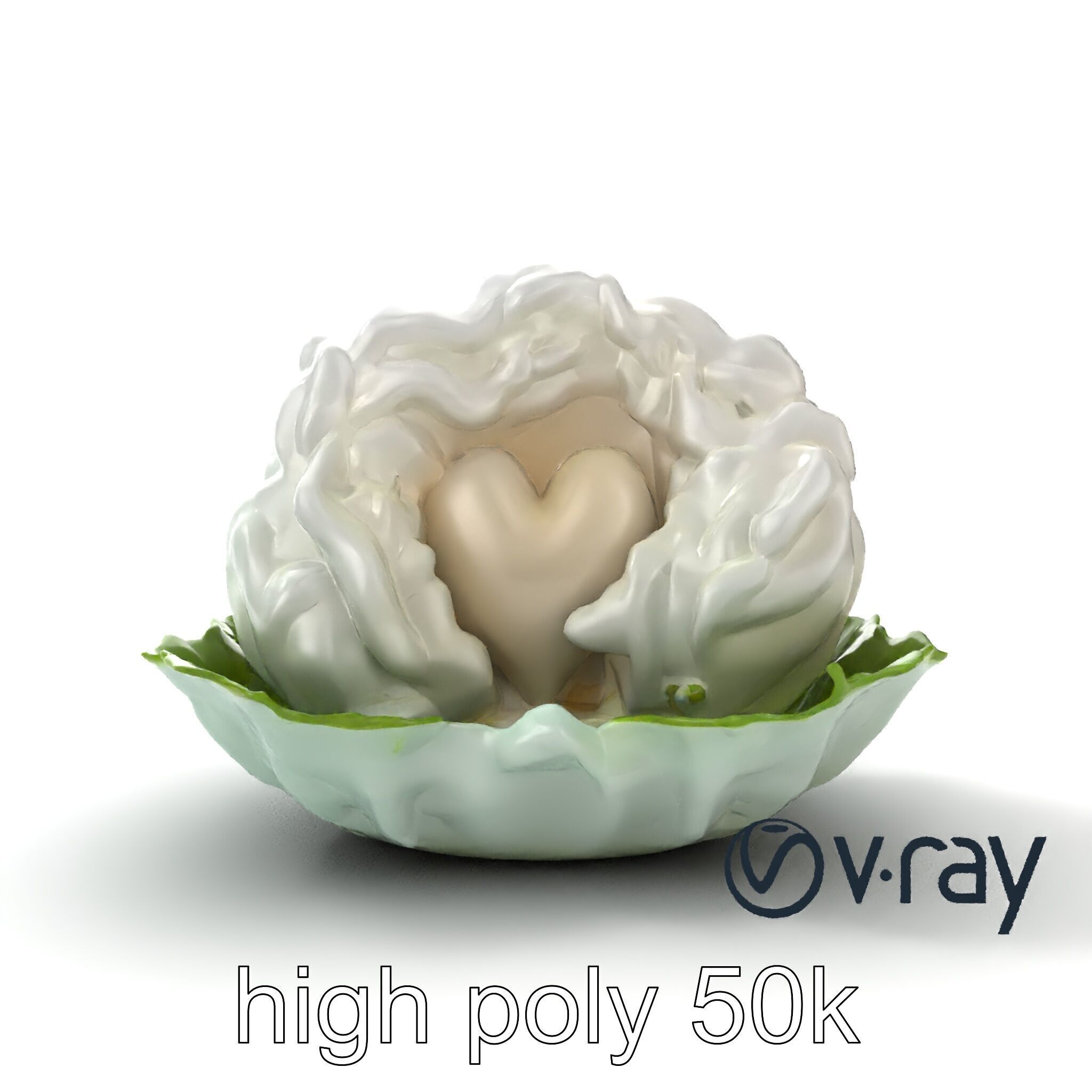 Fantasy Cloud Dimsum Sculpture model pack Low-poly 3D model_30