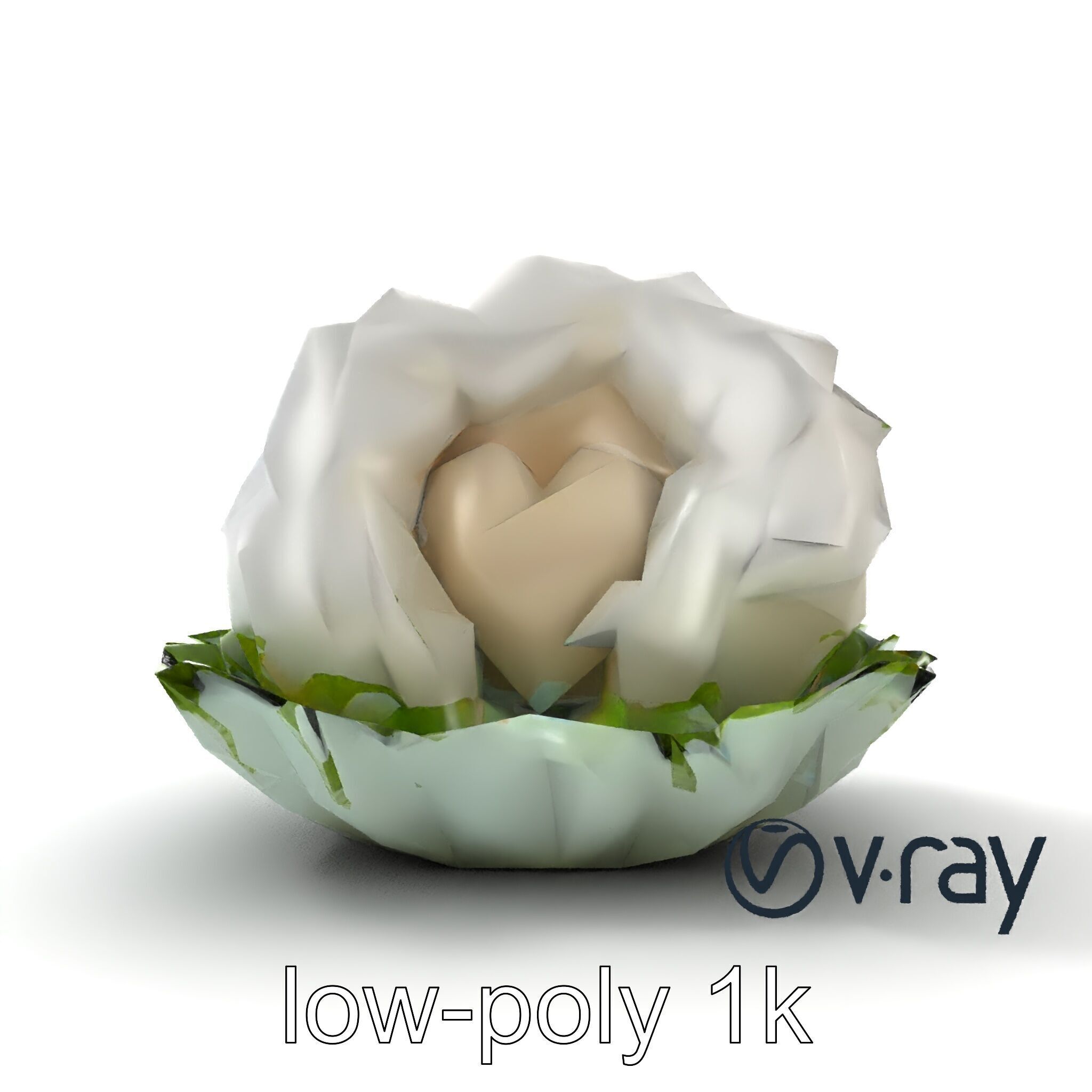 Fantasy Cloud Dimsum Sculpture model pack Low-poly 3D model_22