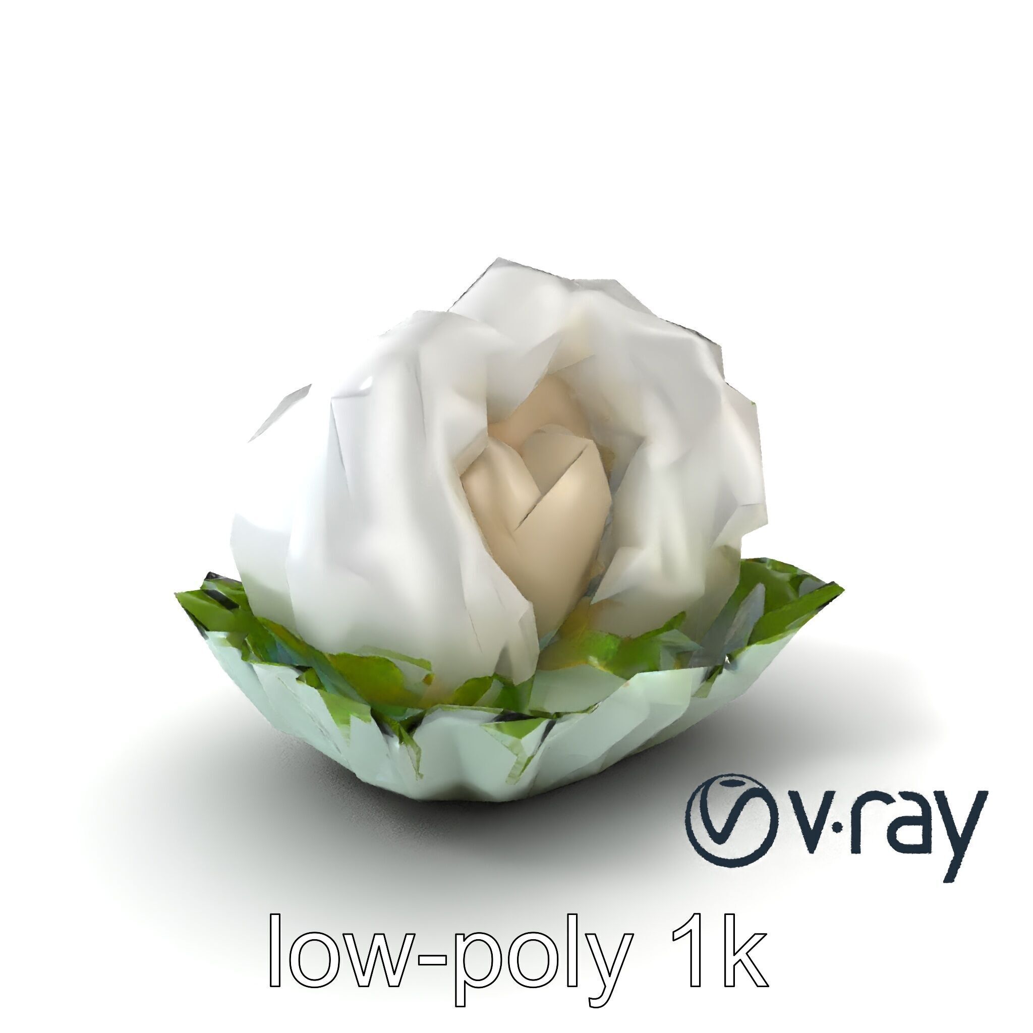 Fantasy Cloud Dimsum Sculpture model pack Low-poly 3D model_5