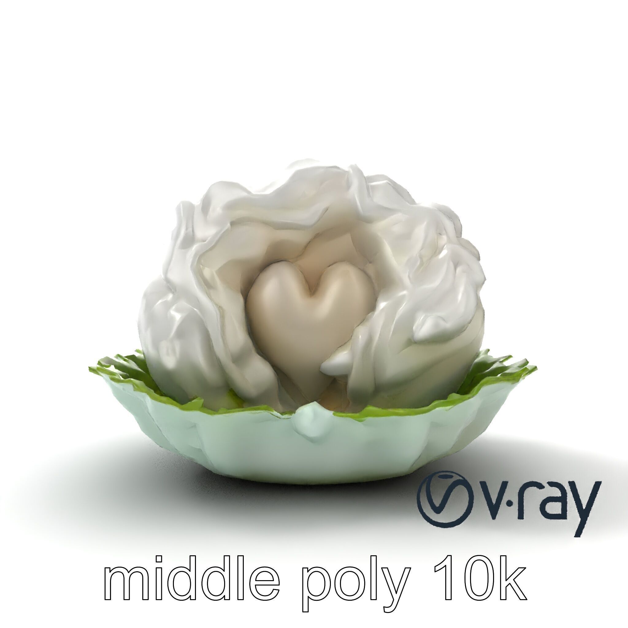 Fantasy Cloud Dimsum Sculpture model pack Low-poly 3D model_21