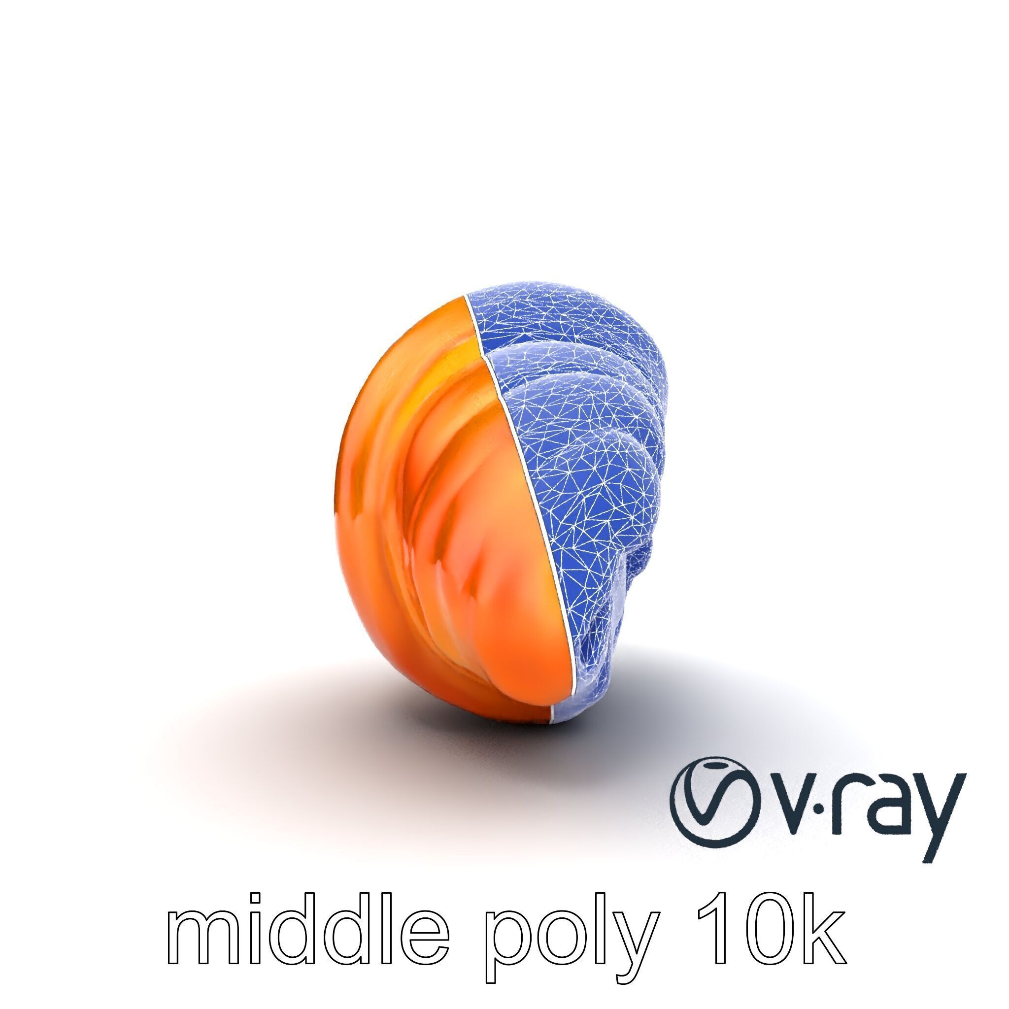 Vanilla Custard Croissant Pastry 3D Model Pack Low-poly 3D model_28