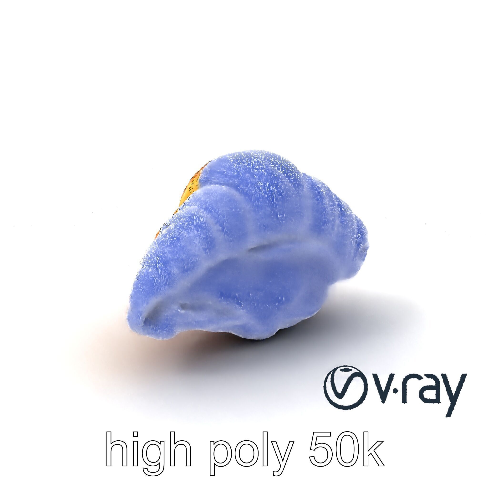 Vanilla Custard Croissant Pastry 3D Model Pack Low-poly 3D model_10