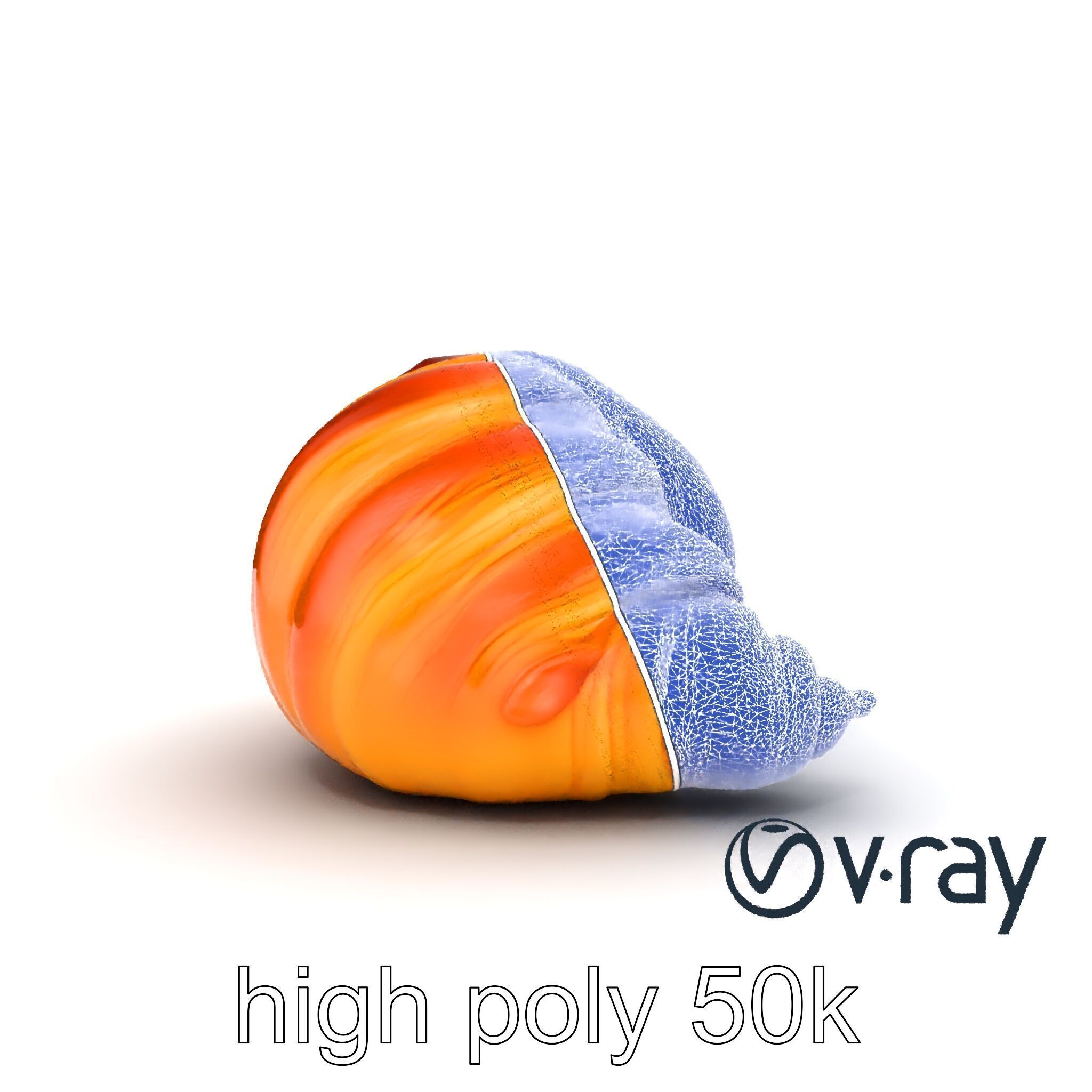 Almond Croissant Delight 3D Model Pack Low-poly 3D model_12