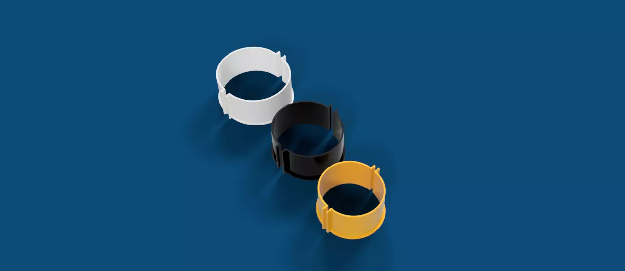 Cylinder Mold Housing Pack Large Sizes 3D print model