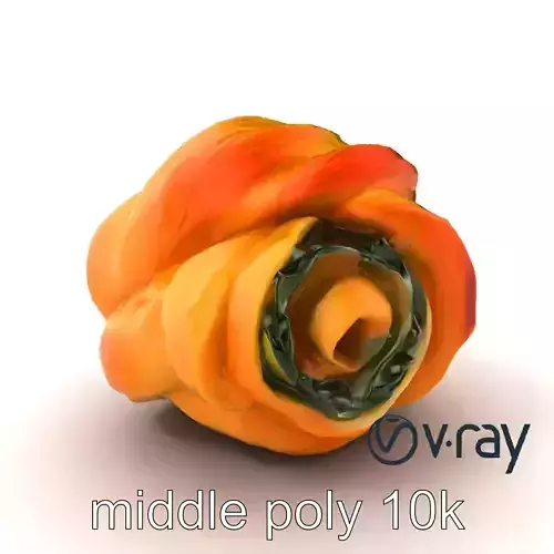Spinach and Cheese Croissant model pack Low-poly 3D model