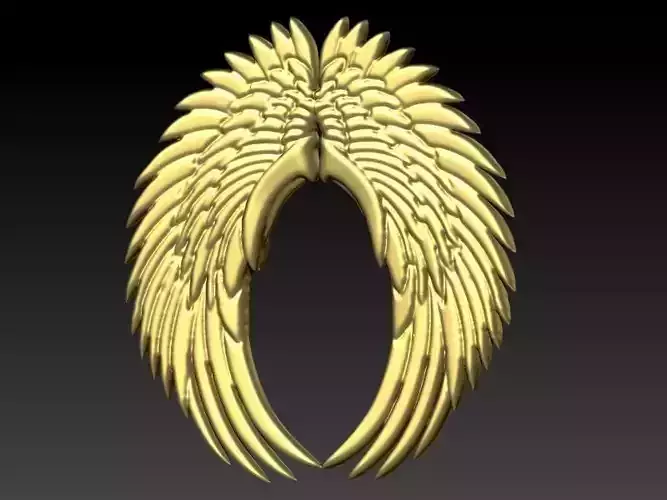 Angel Wings Pendant Charm Necklace Jewelry