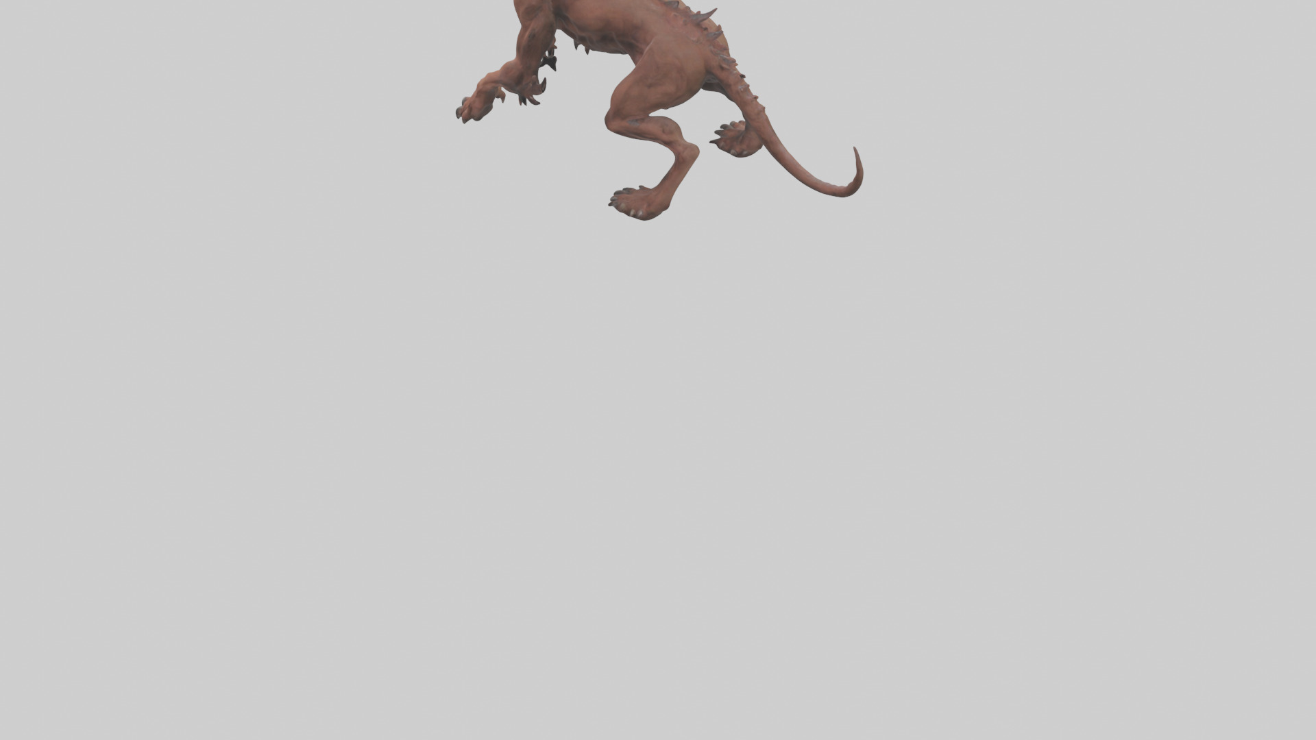 Hell Hound model Low-poly 3D model_5