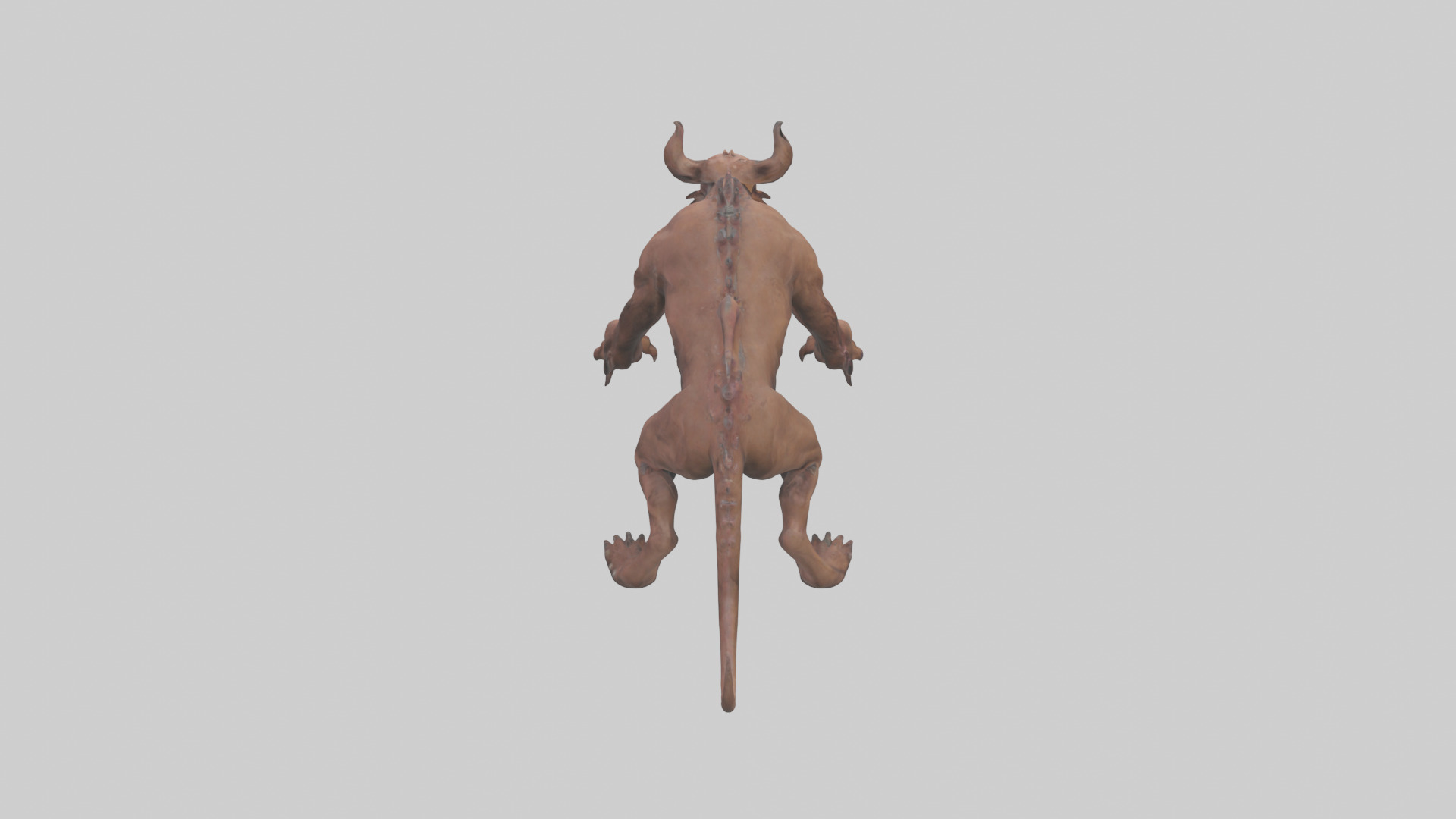 Hell Hound model Low-poly 3D model_15