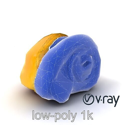 Delicious Jelly-Filled Croissant 3D model pack Low-poly 3D model 7