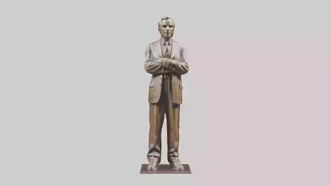 Henry Ford statue model