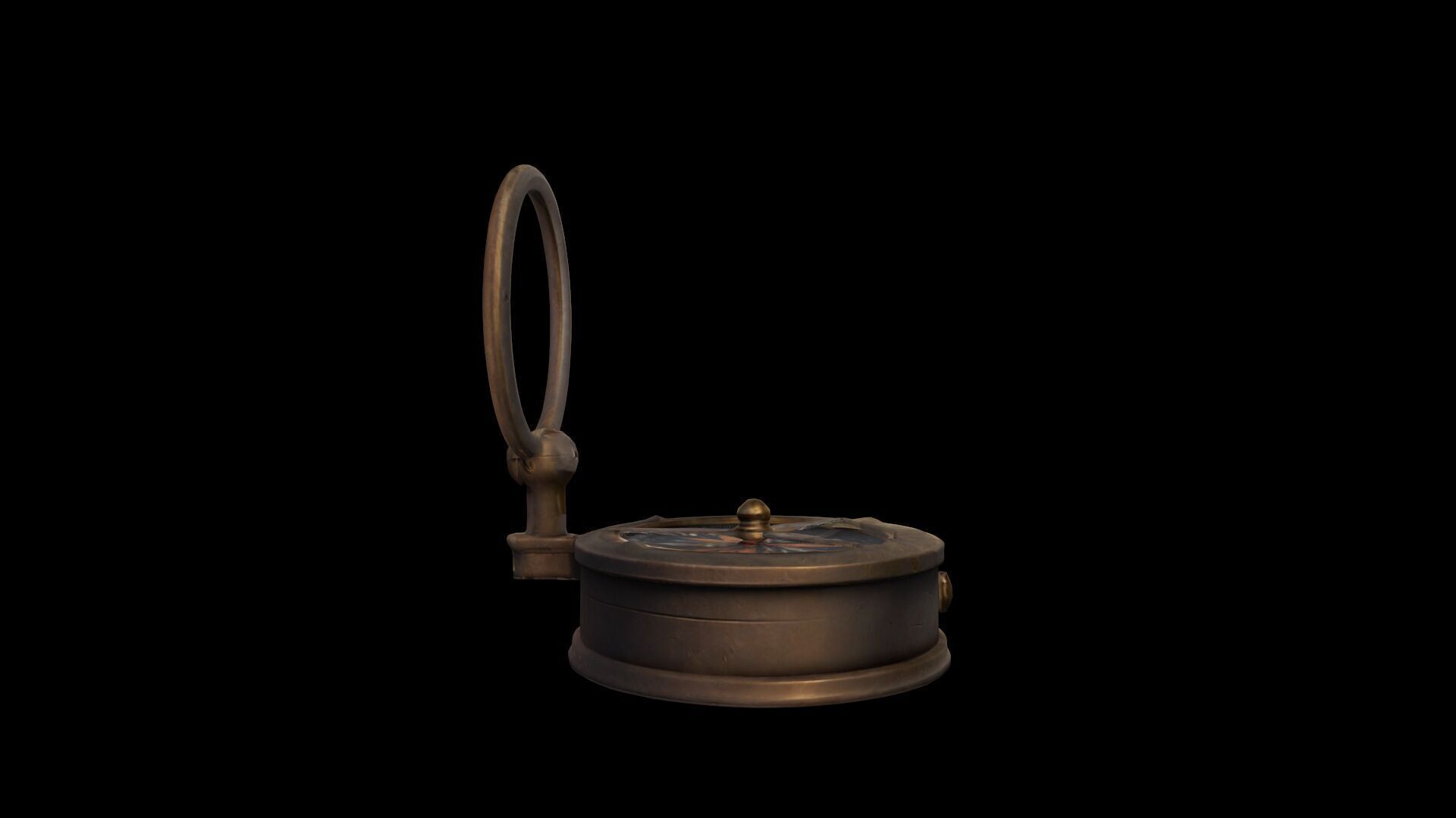 3d Model High Render Navigation Marine Compass Isolated 3D model_5