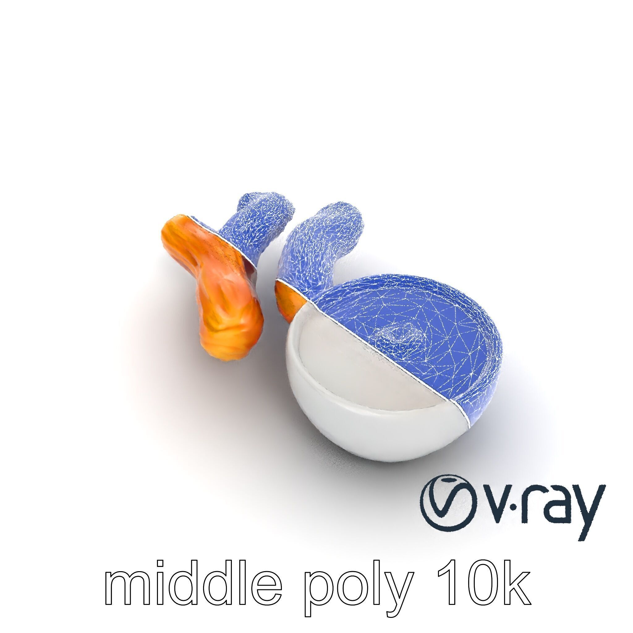 Churro Dessert with Chocolate Sauce model pack Low-poly 3D model_16