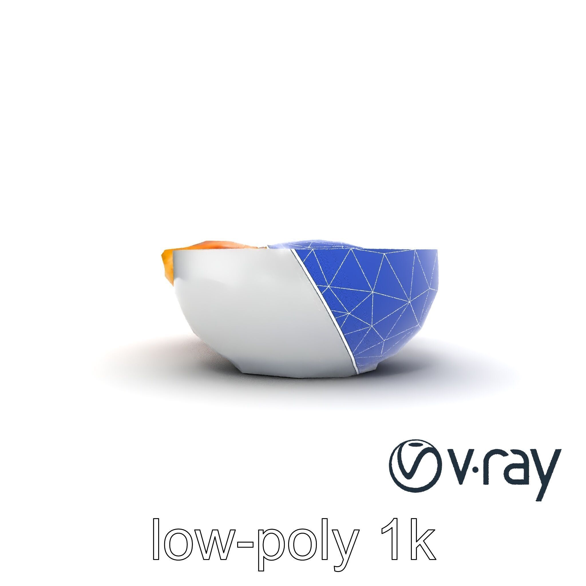 Churro Dessert with Chocolate Sauce model pack Low-poly 3D model_25