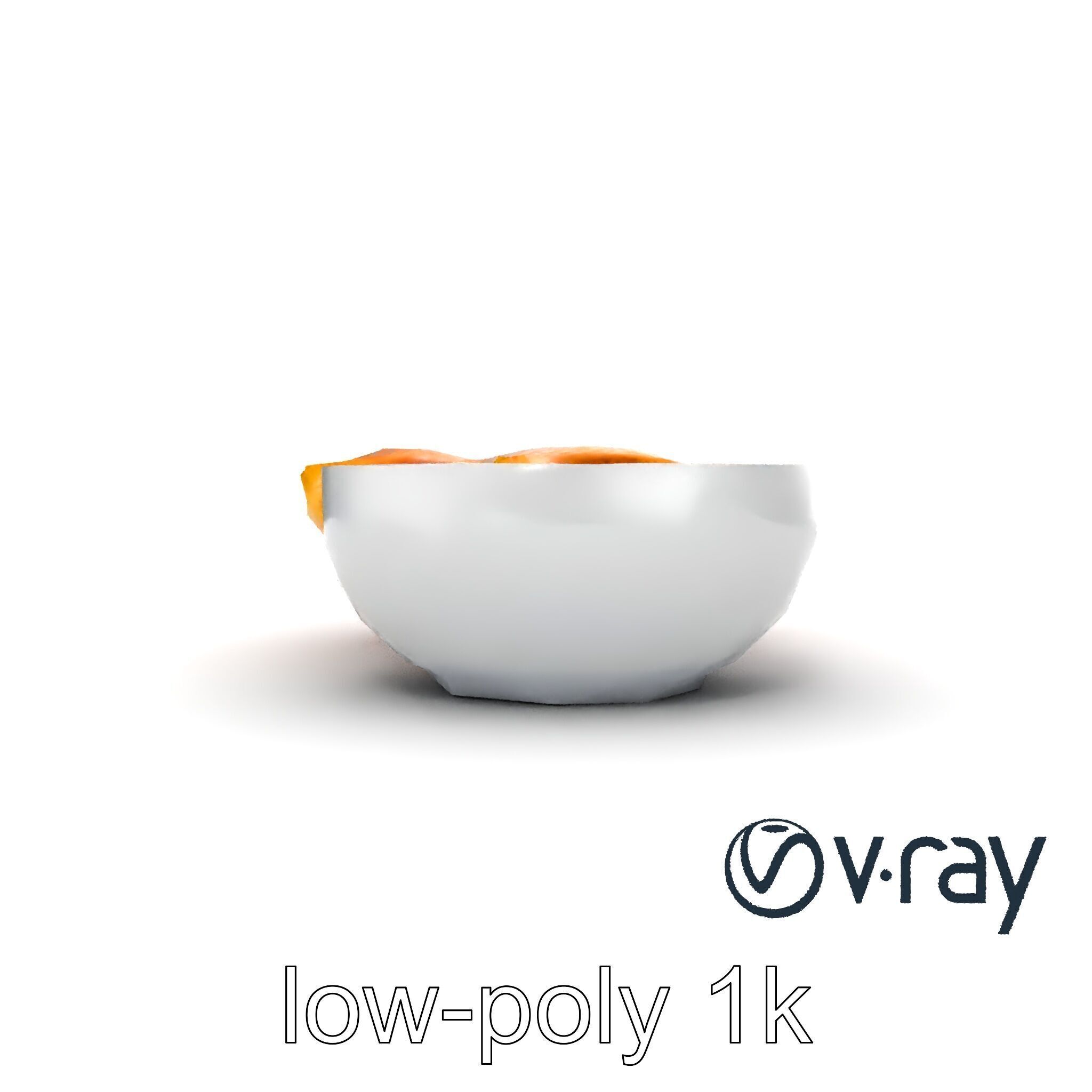 Churro Dessert with Chocolate Sauce model pack Low-poly 3D model_18