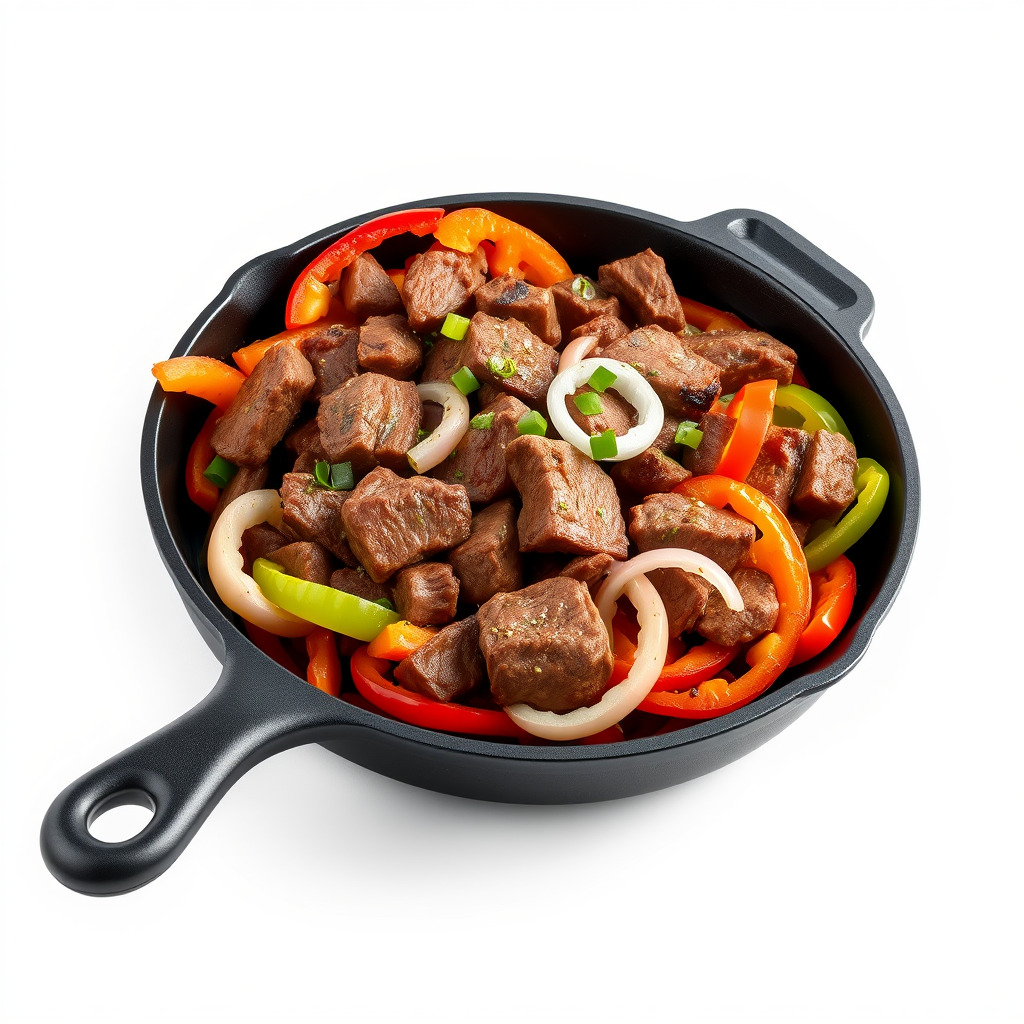 Sizzling Fajita Platter Skillet 3D model pack Low-poly 3D model_4