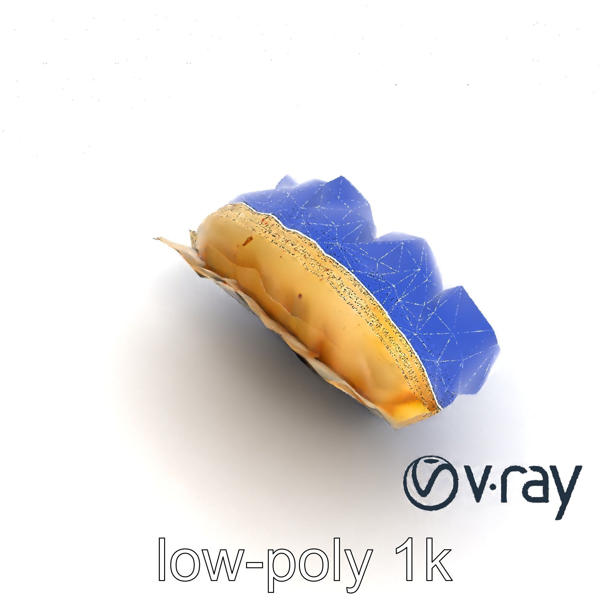 Swiss Cheese Dumpling Chorizo Delight model pack Low-poly 3D model_19