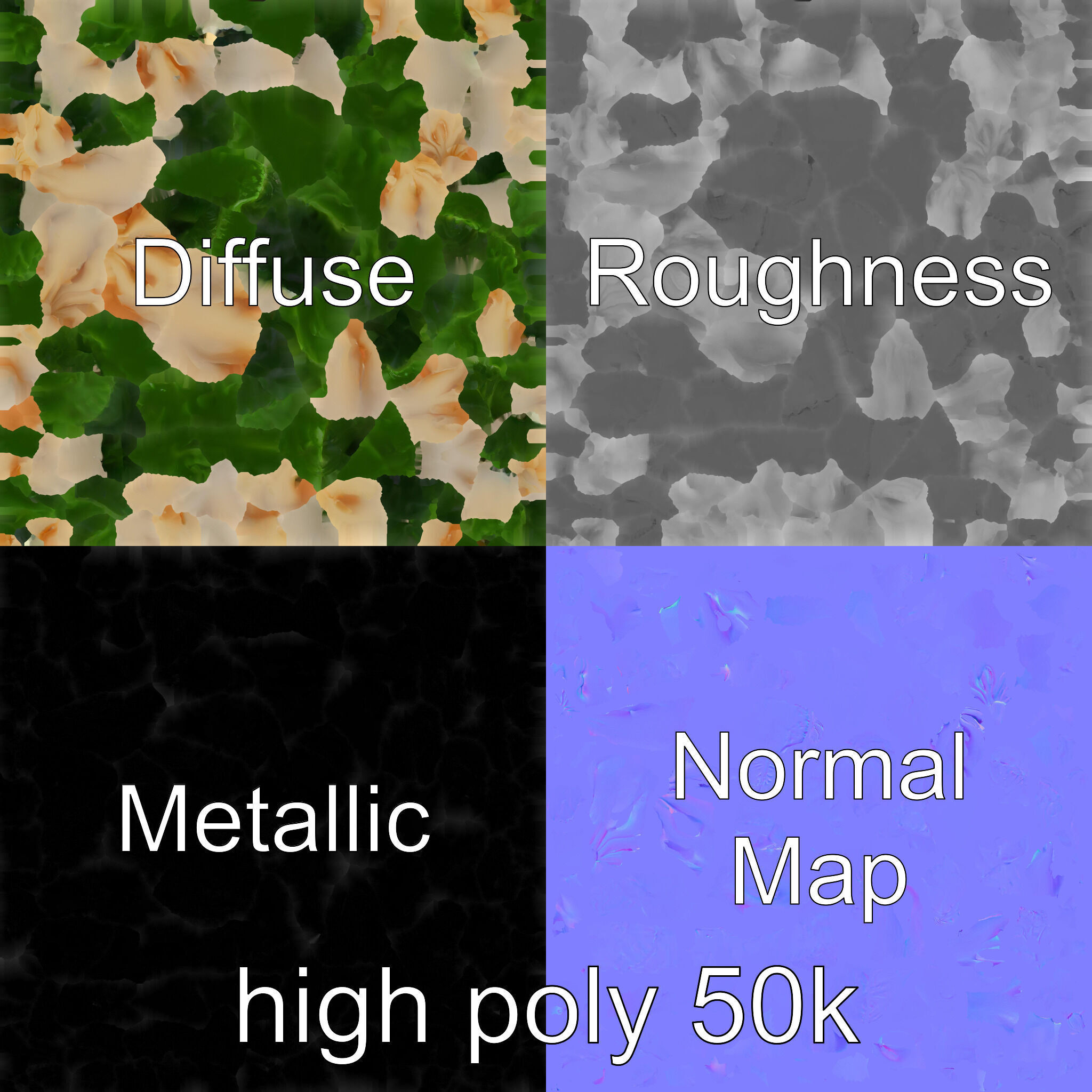 Minimalist Dumpling Design Model Pack Low-poly 3D model_3