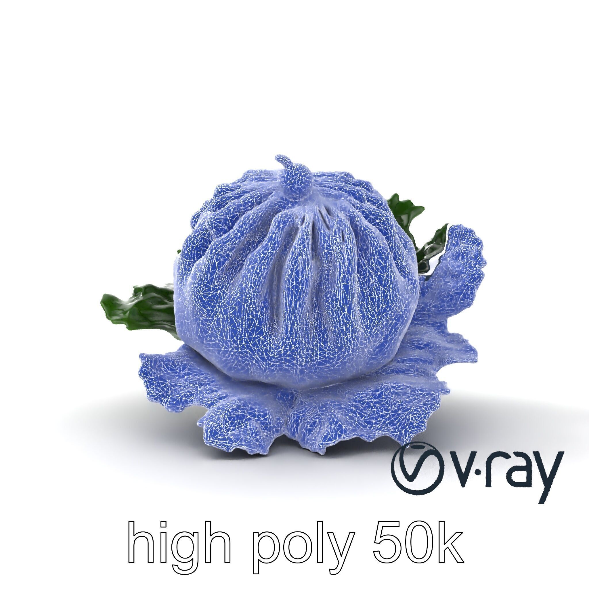 Minimalist Dumpling Design Model Pack Low-poly 3D model_24