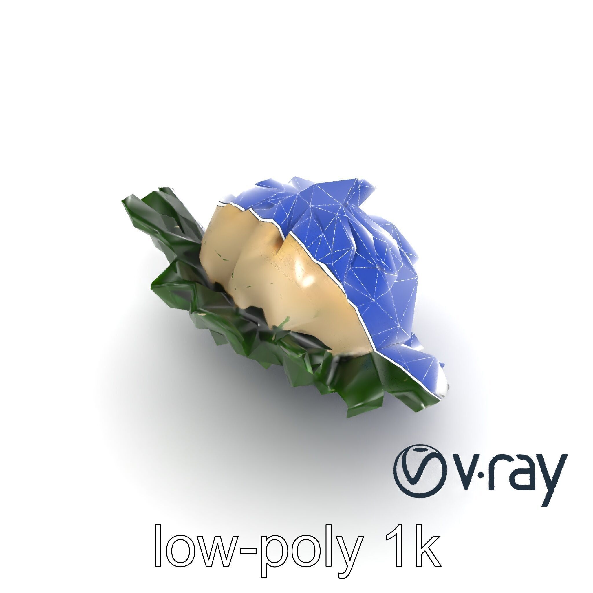 Minimalist Dumpling Design Model Pack Low-poly 3D model_29