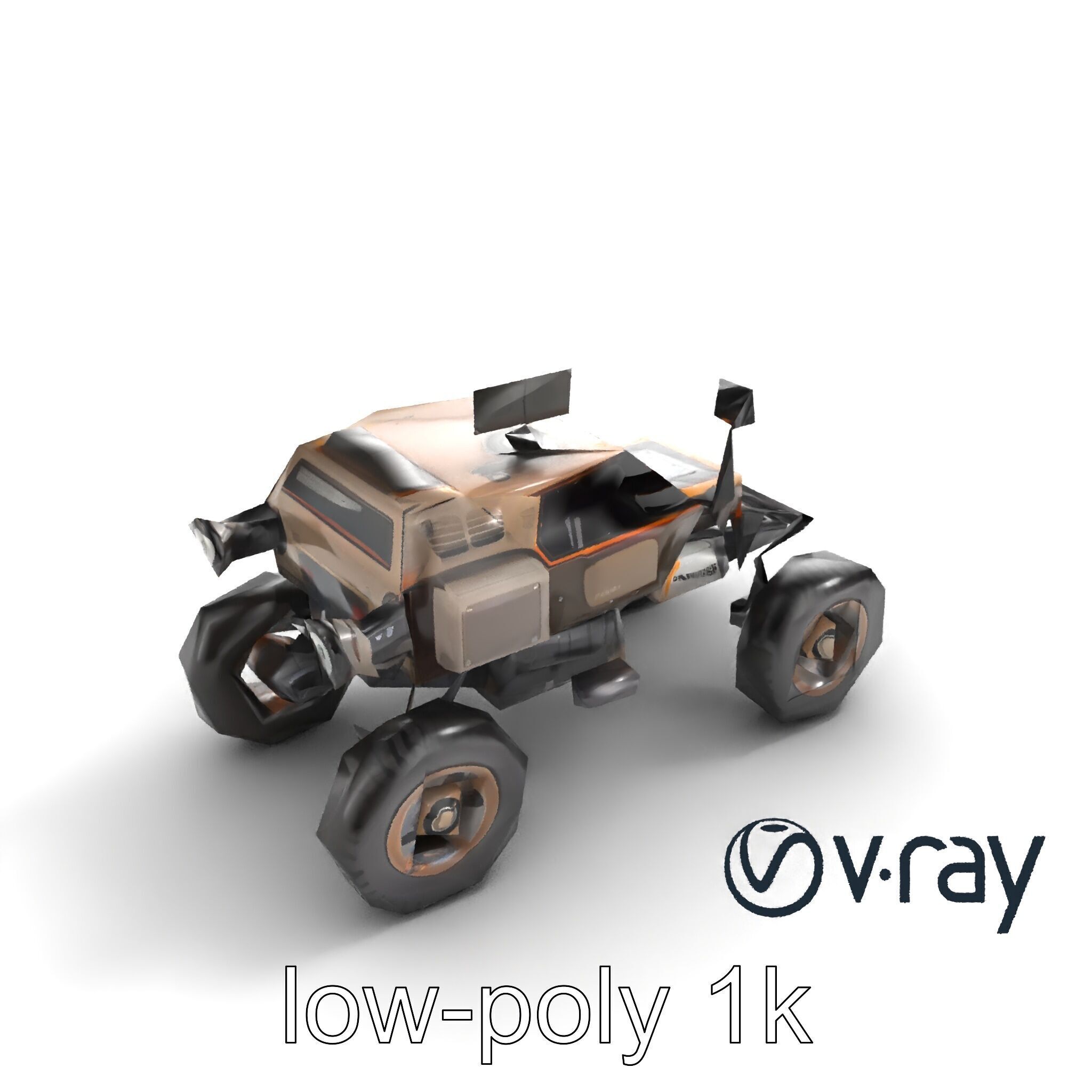 Pagoda Baobab Tree Artistic Model Pack Low-poly 3D model_8