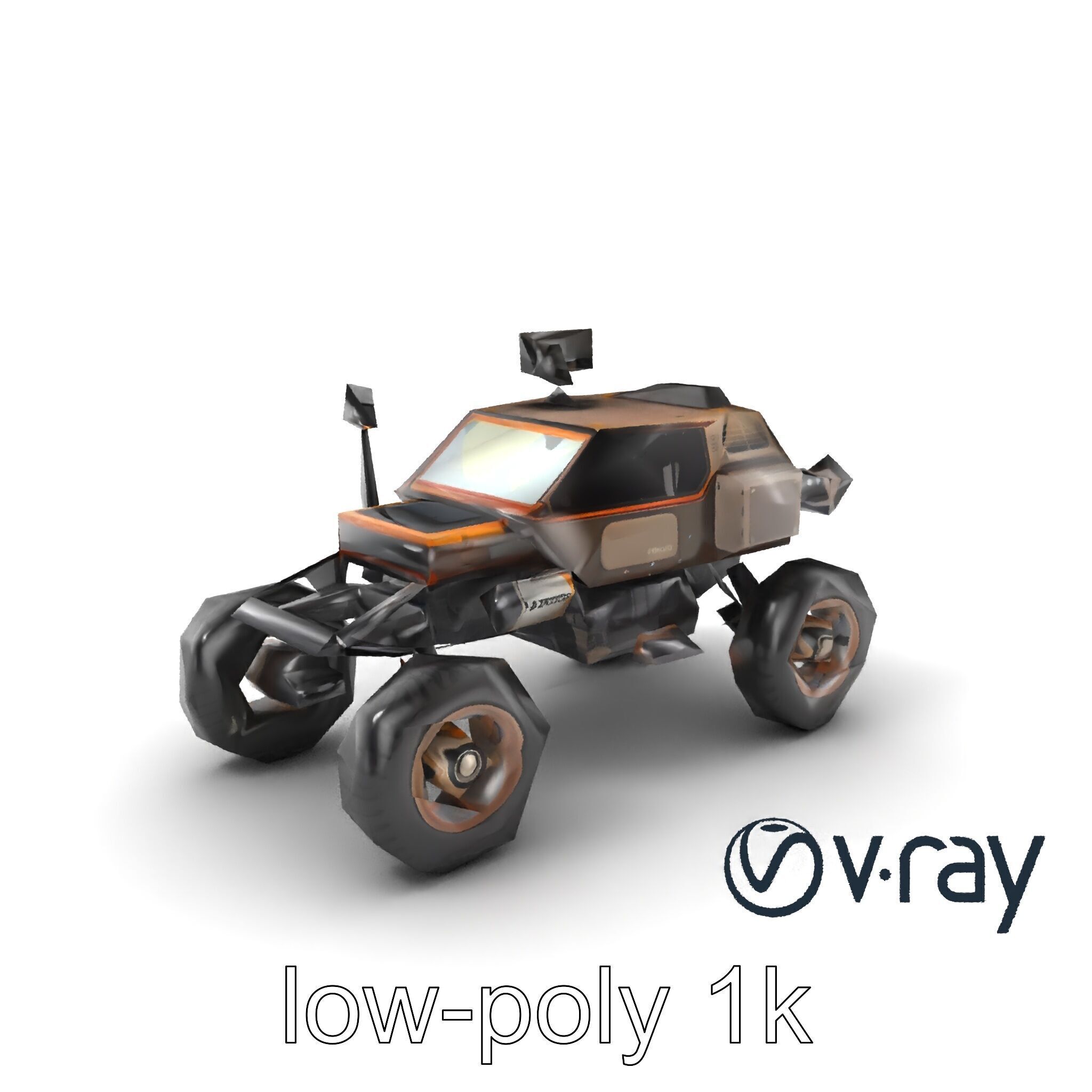 Pagoda Baobab Tree Artistic Model Pack Low-poly 3D model_4