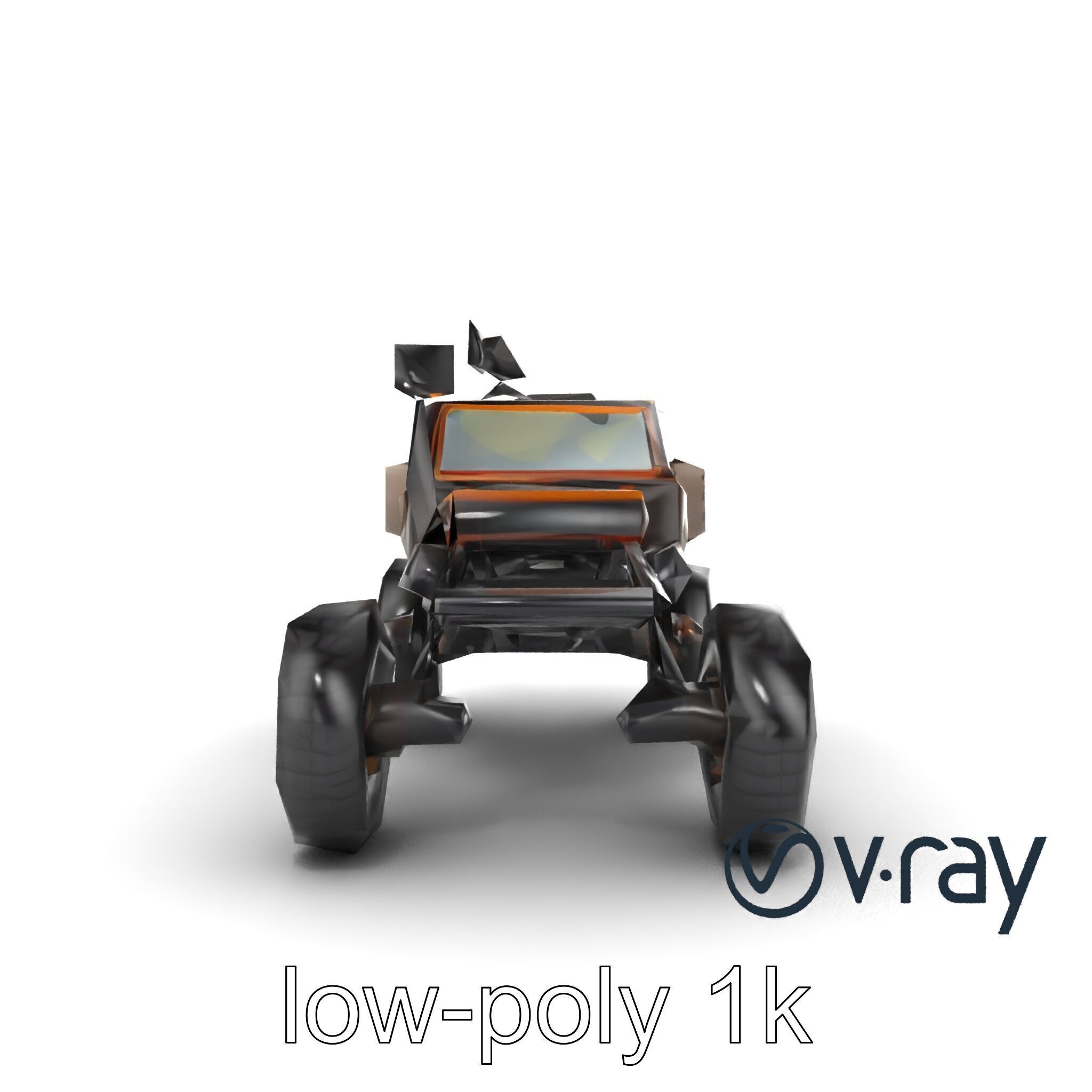 Pagoda Baobab Tree Artistic Model Pack Low-poly 3D model_13