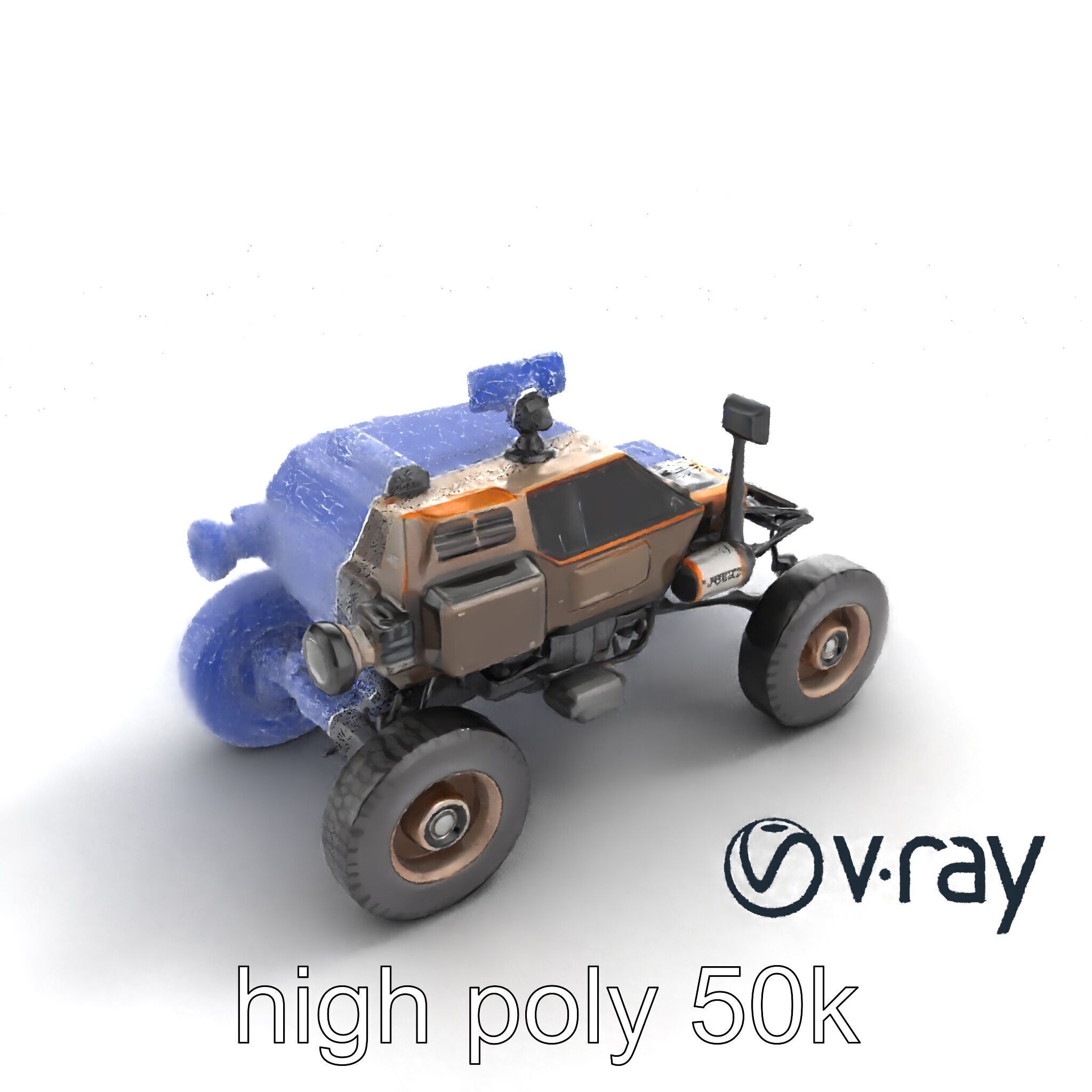 Pagoda Baobab Tree Artistic Model Pack Low-poly 3D model_11