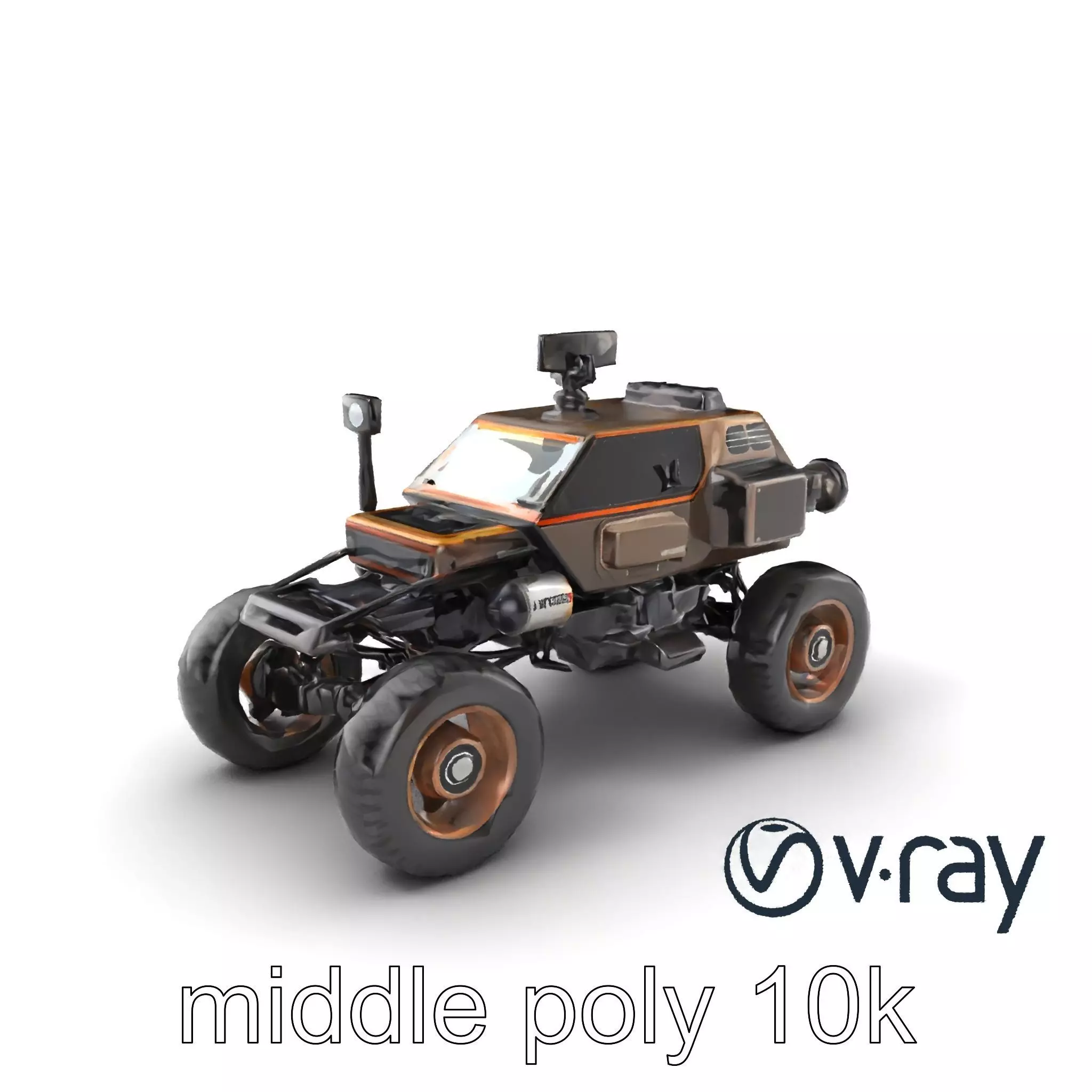 Pagoda Baobab Tree Artistic Model Pack Low-poly 3D model_0