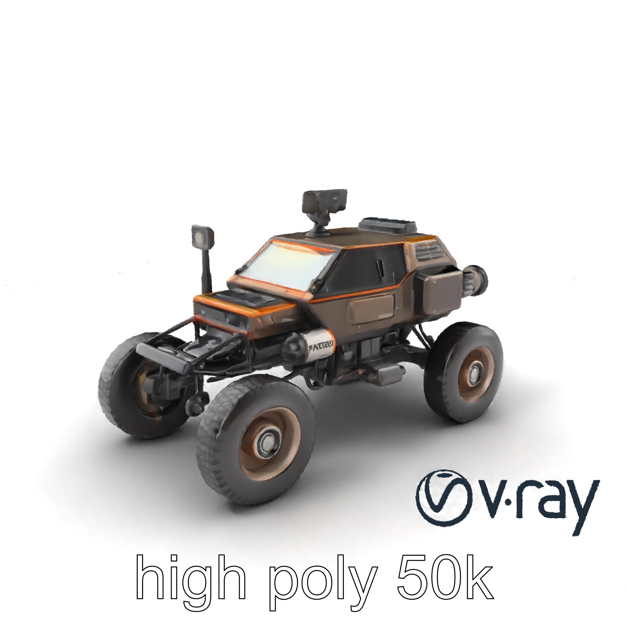 Pagoda Baobab Tree Artistic Model Pack Low-poly 3D model_2