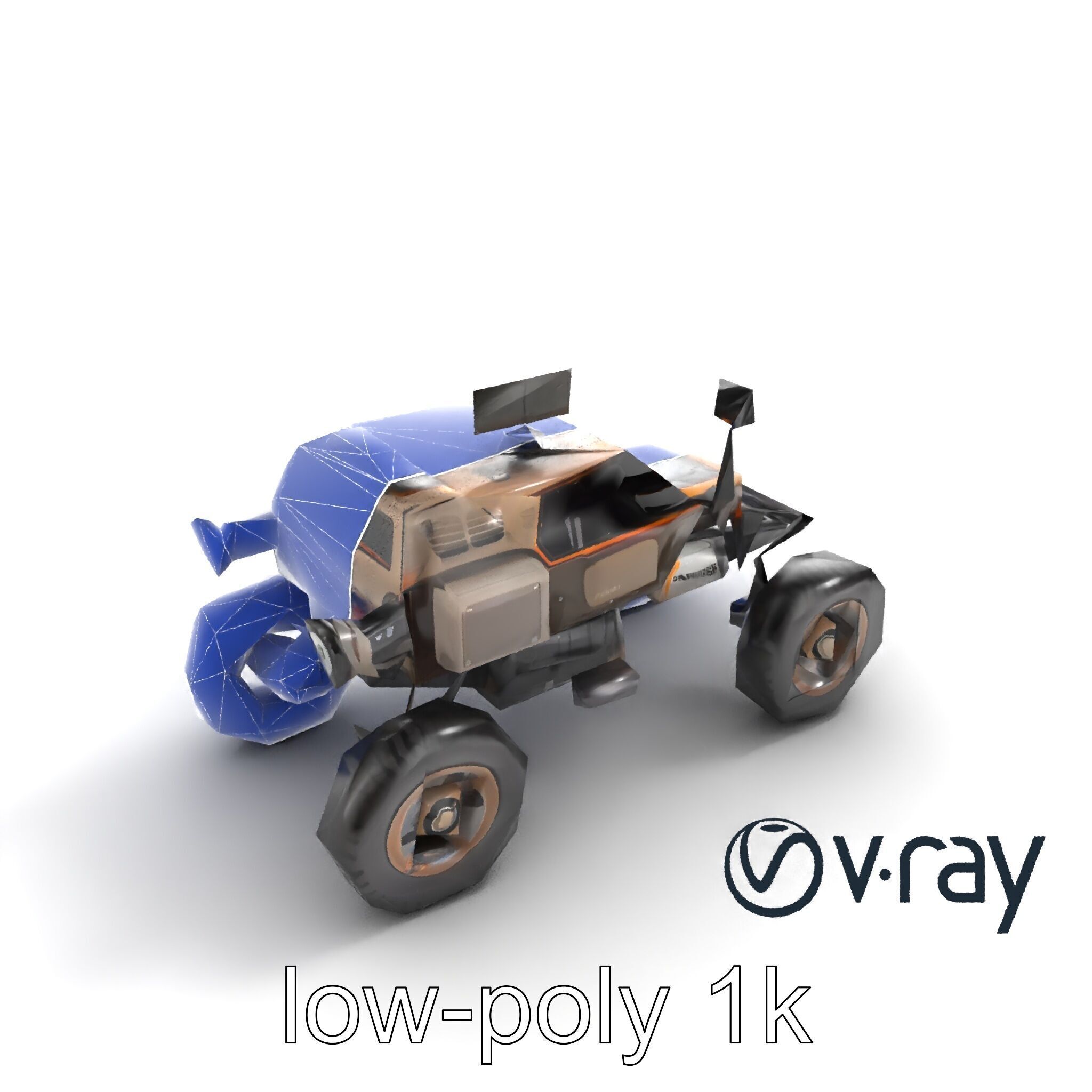 Pagoda Baobab Tree Artistic Model Pack Low-poly 3D model_10