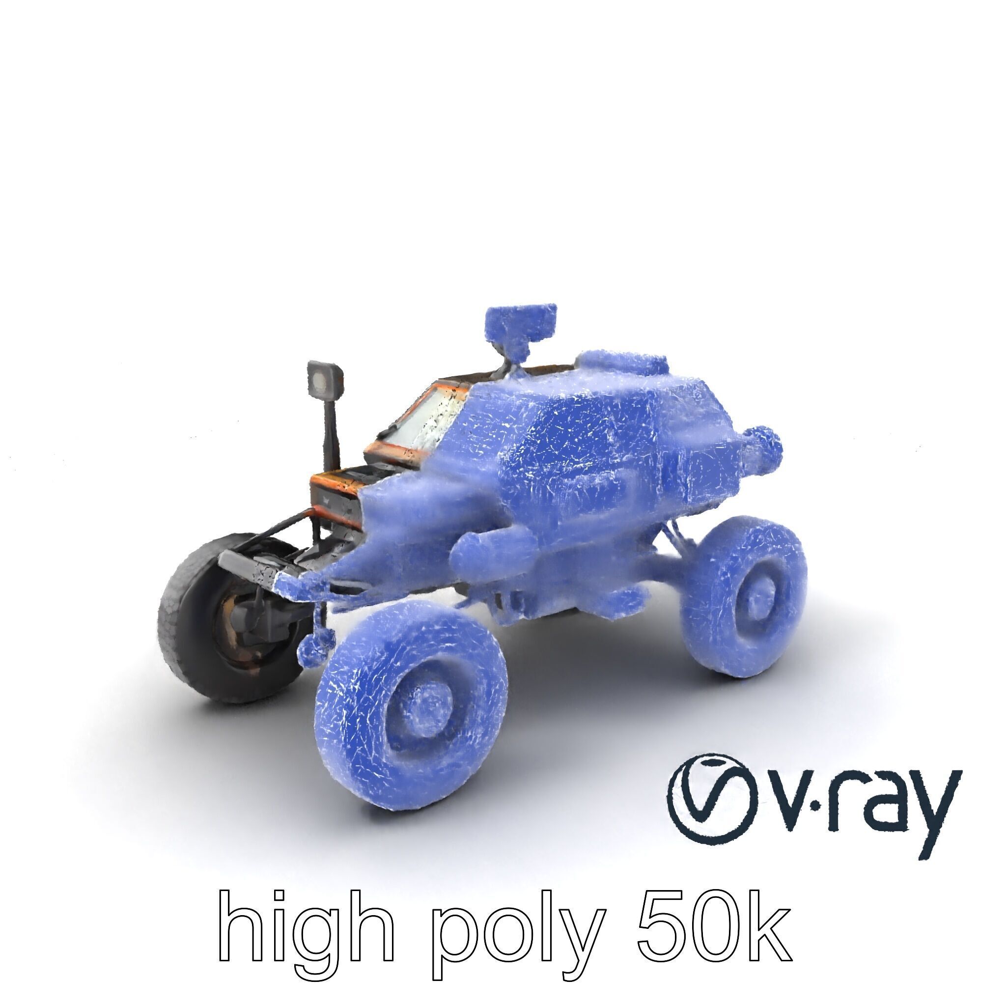 Pagoda Baobab Tree Artistic Model Pack Low-poly 3D model_1