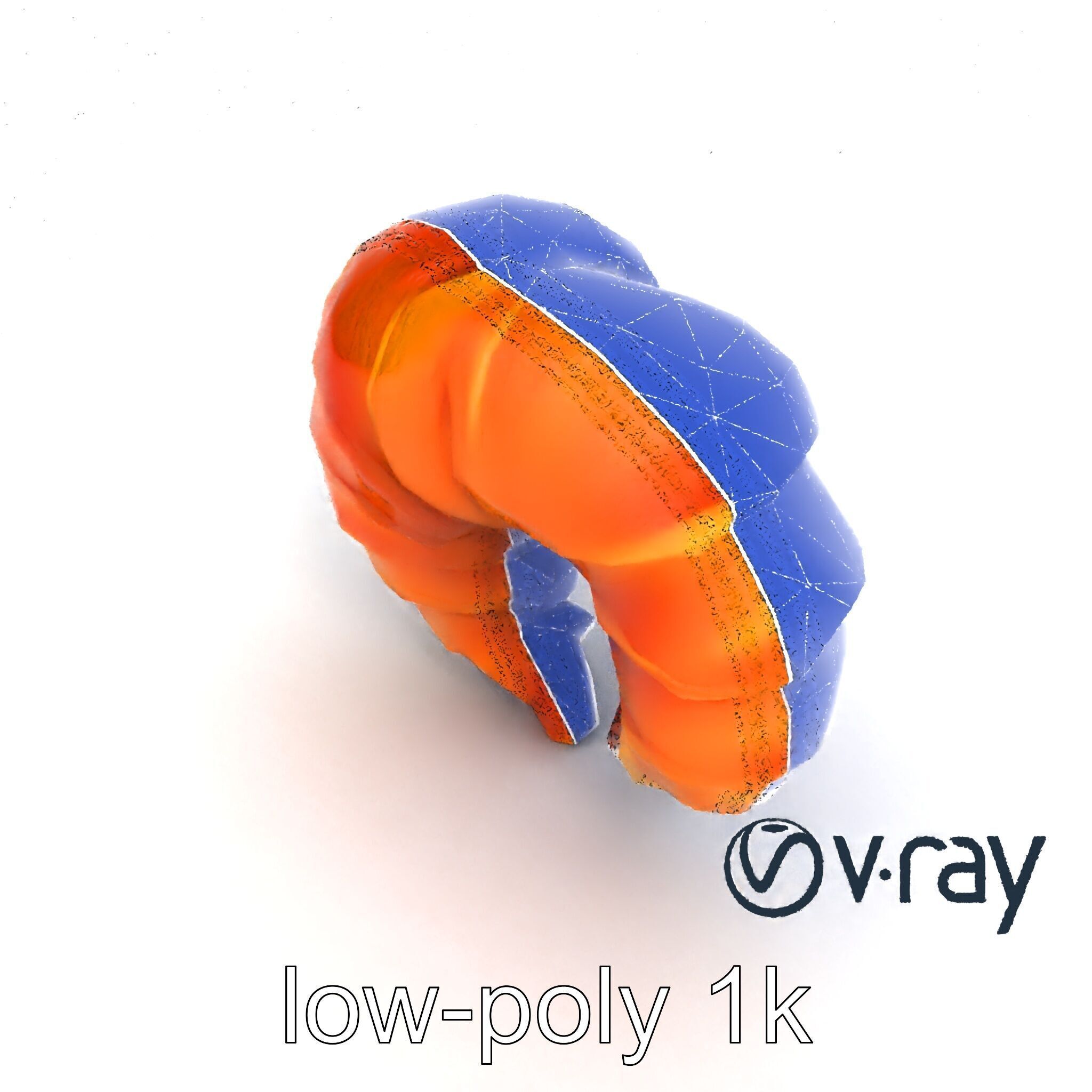 Smooth Croissant Bakery Model Pack Low-poly 3D model_16