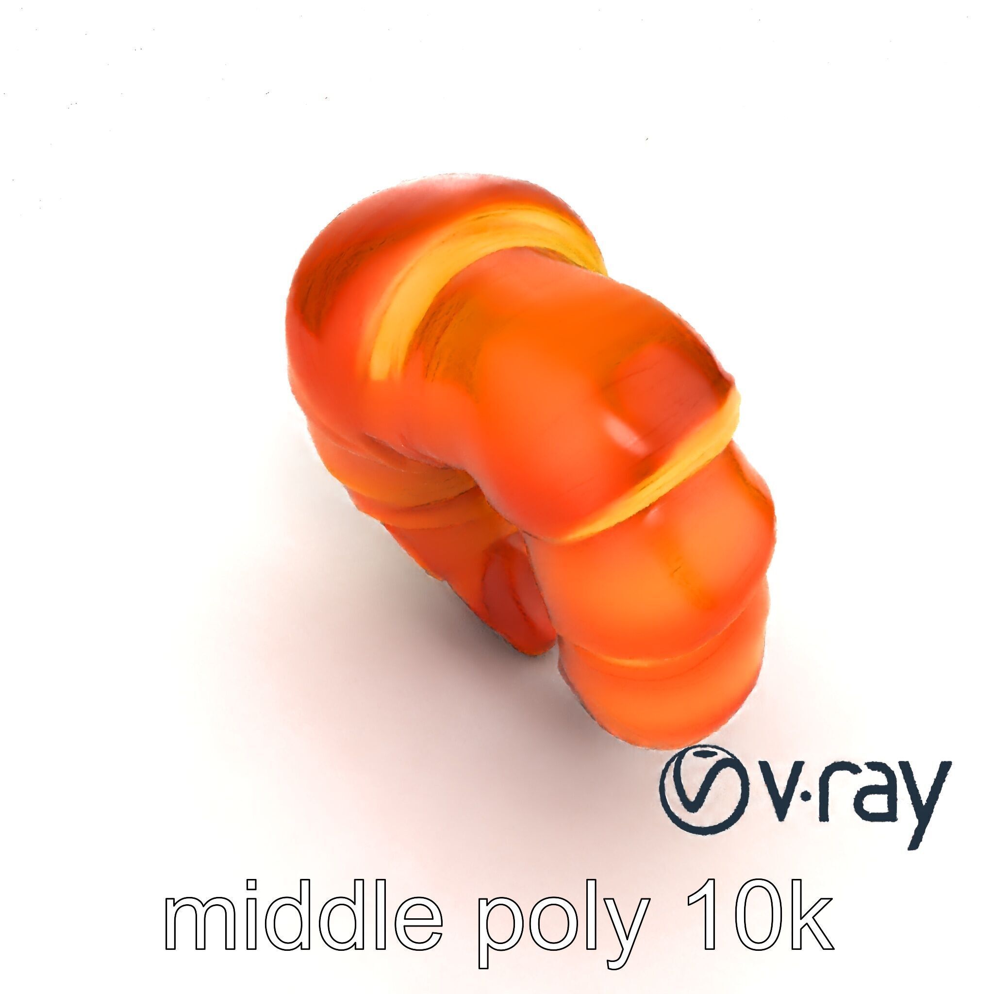 Smooth Croissant Bakery Model Pack Low-poly 3D model_15