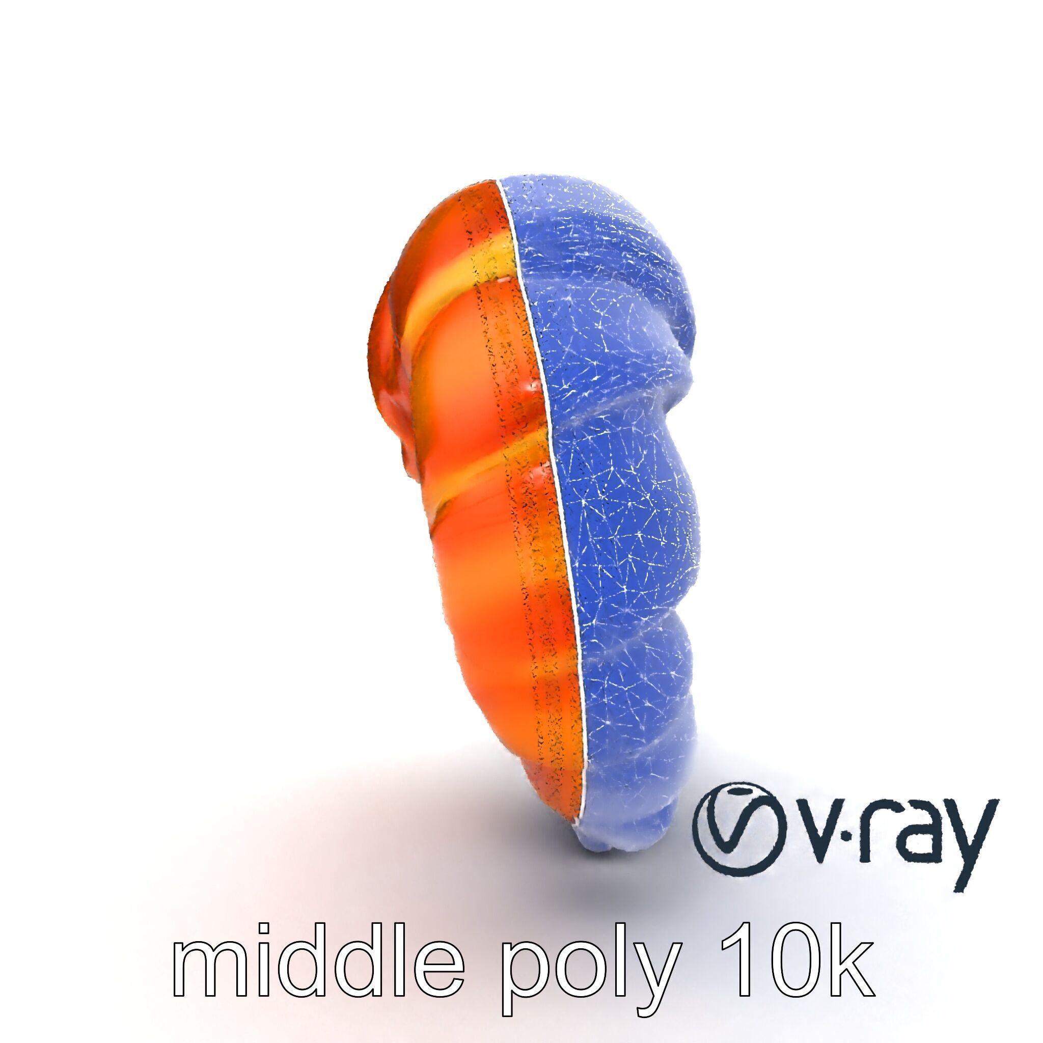 Smooth Croissant Bakery Model Pack Low-poly 3D model_19