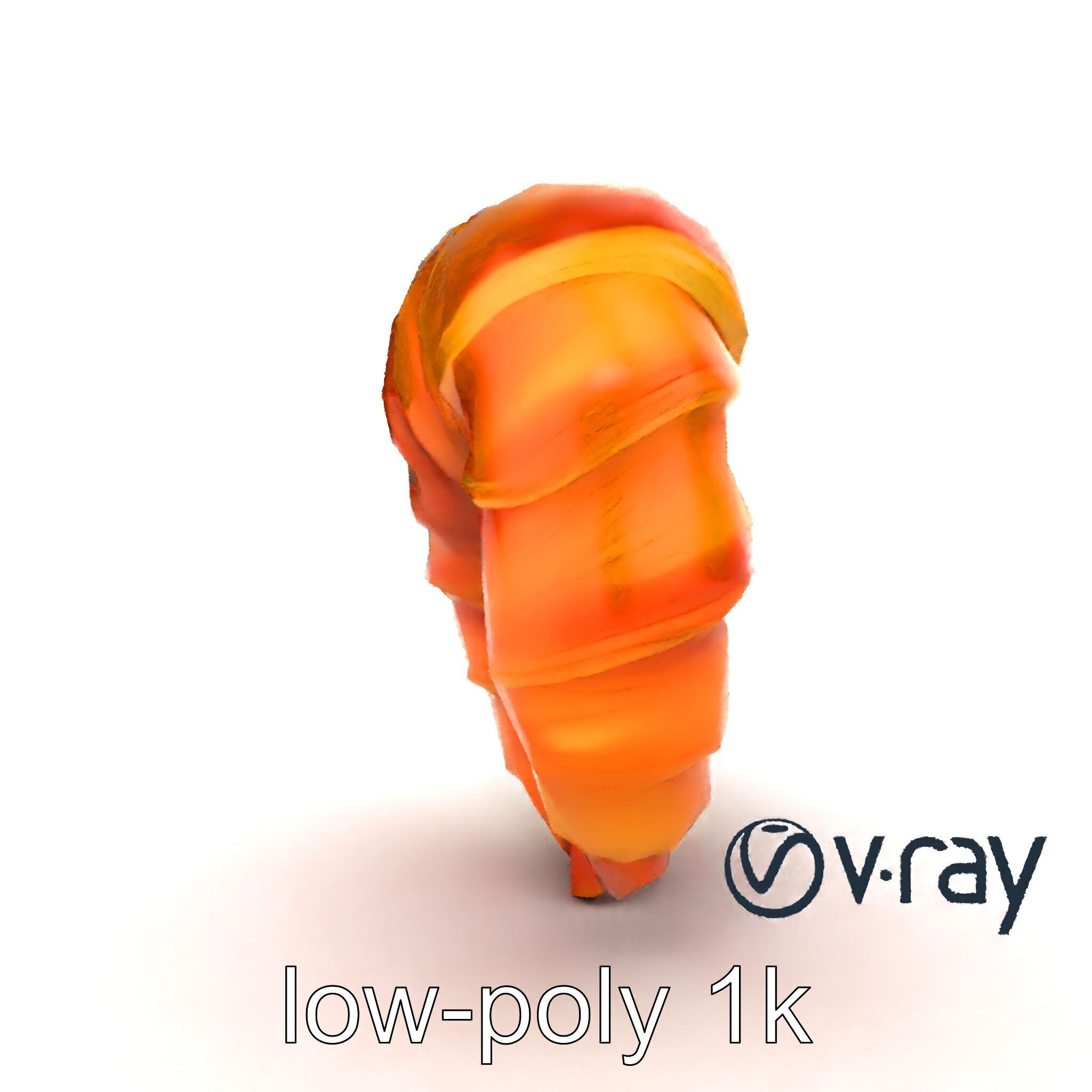 Smooth Croissant Bakery Model Pack Low-poly 3D model_18