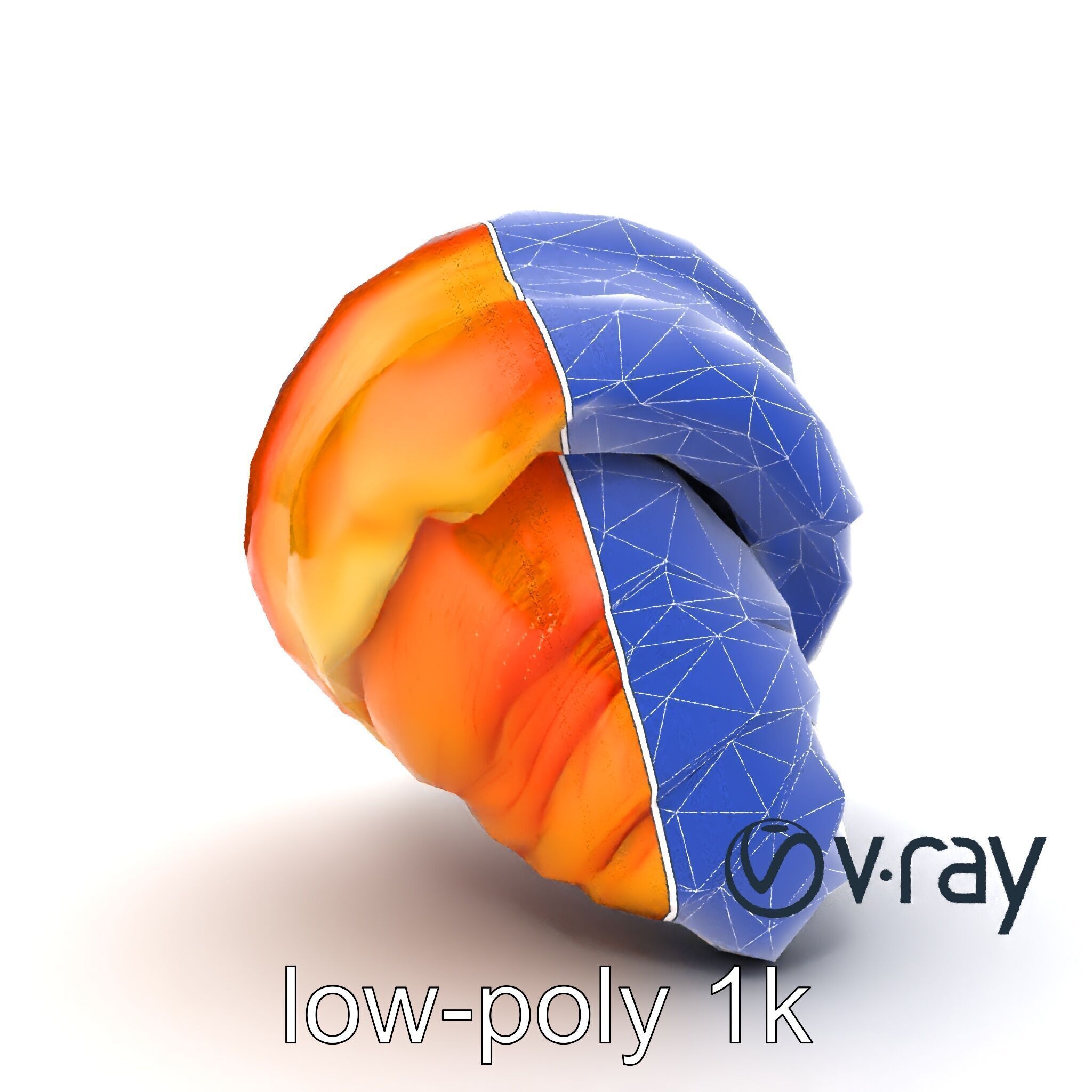 Apricot Croissant Realistic 3D Bakery Model Pack Low-poly 3D model_20