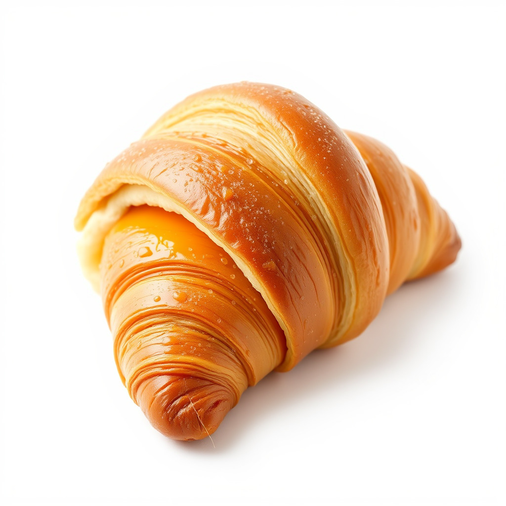 Apricot Croissant Realistic 3D Bakery Model Pack Low-poly 3D model_4