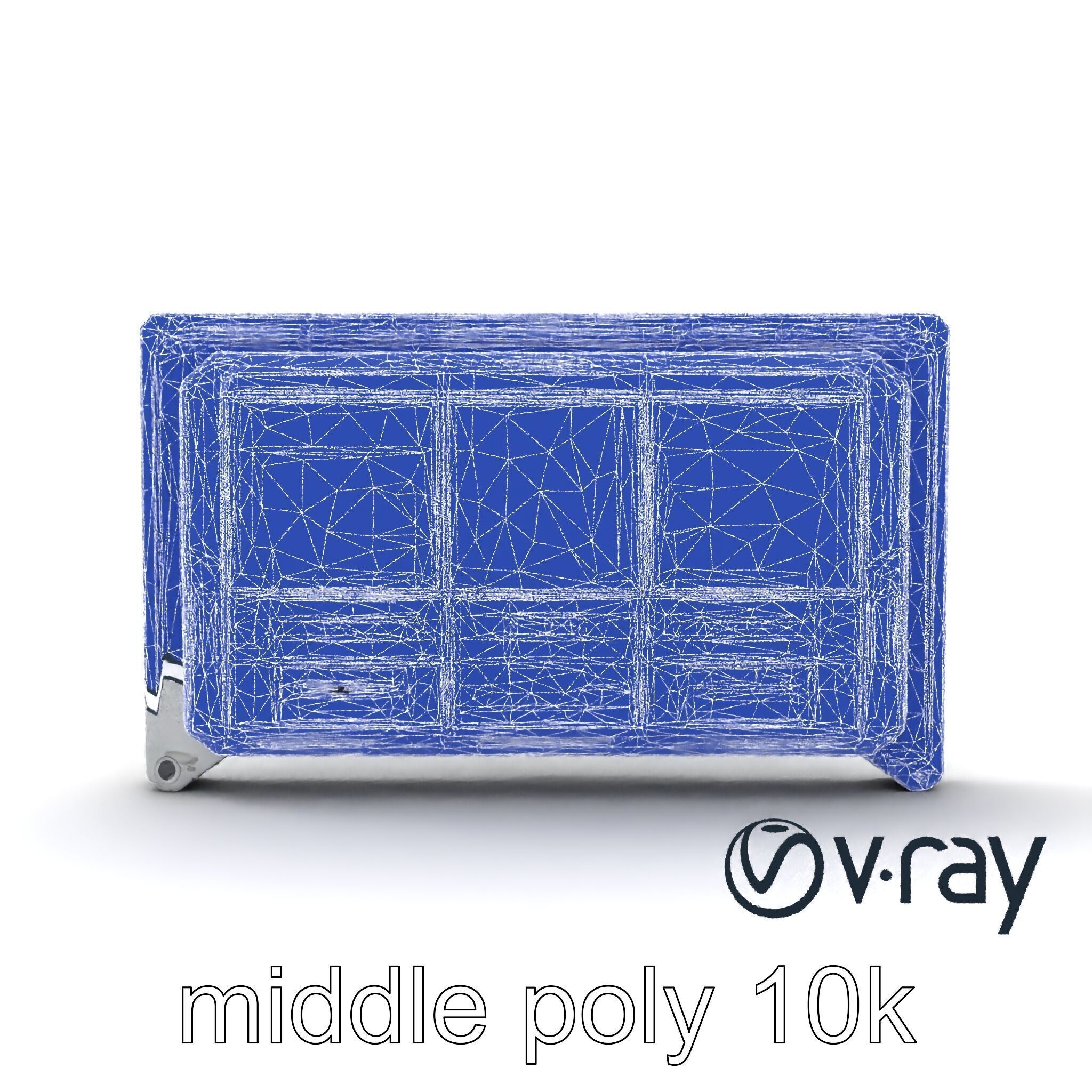Future-Tech Wall Panel Display model pack Low-poly 3D model_19